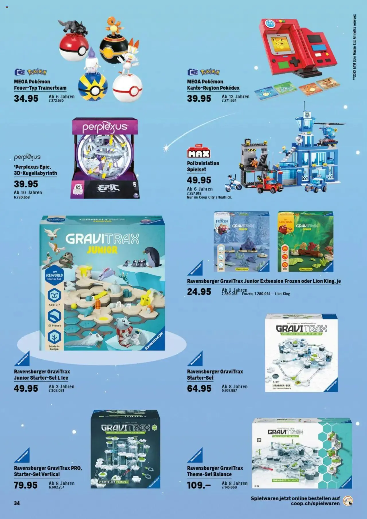 Coop City Aktionen Magische Geschenkideen von 14. Oktober bis 31. Dezember 2024 - Prospekt seite  36