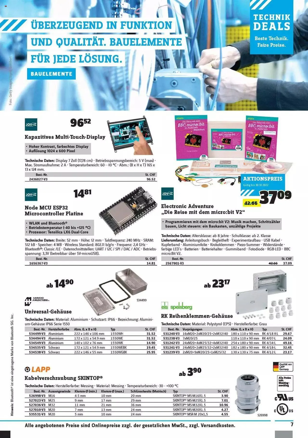 Conrad - Technik Deals von 30. August bis 31. Dezember 2023 - Prospekt seite 9