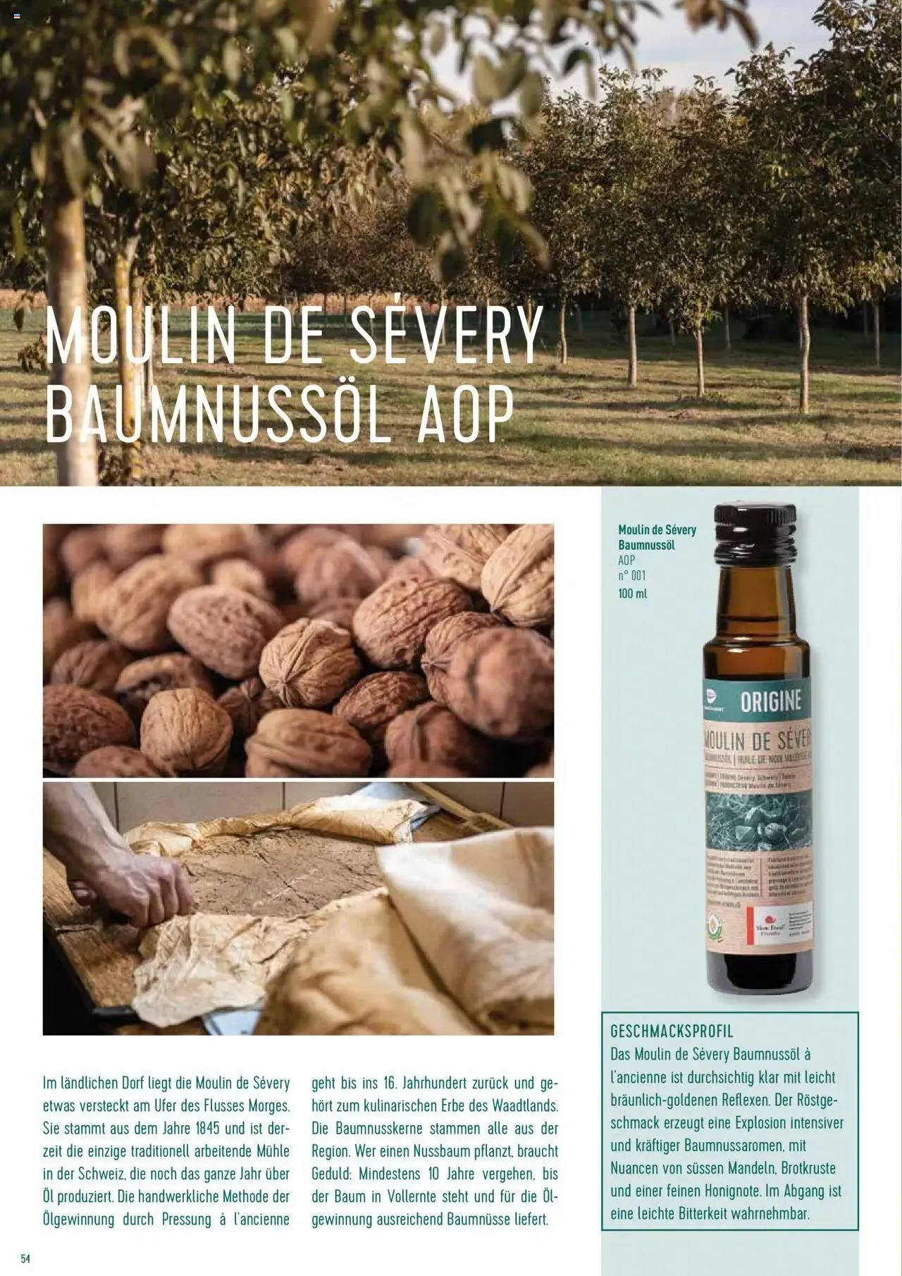 Prodega Aktionen Origine Sortimentsbroschüre von 1. Mai bis 31. Dezember 2024 - Prospekt seite  54