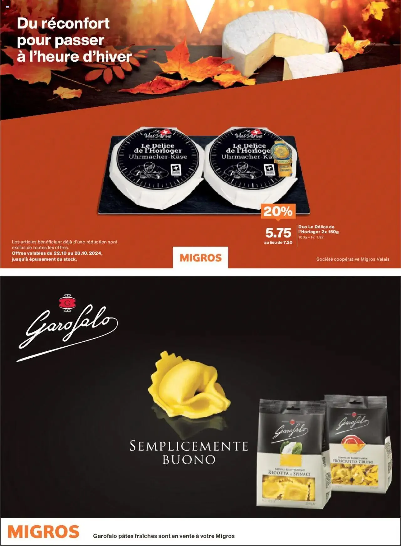 Migros Magazin FR von 21. Oktober bis 27. Oktober 2024 - Prospekt seite 18