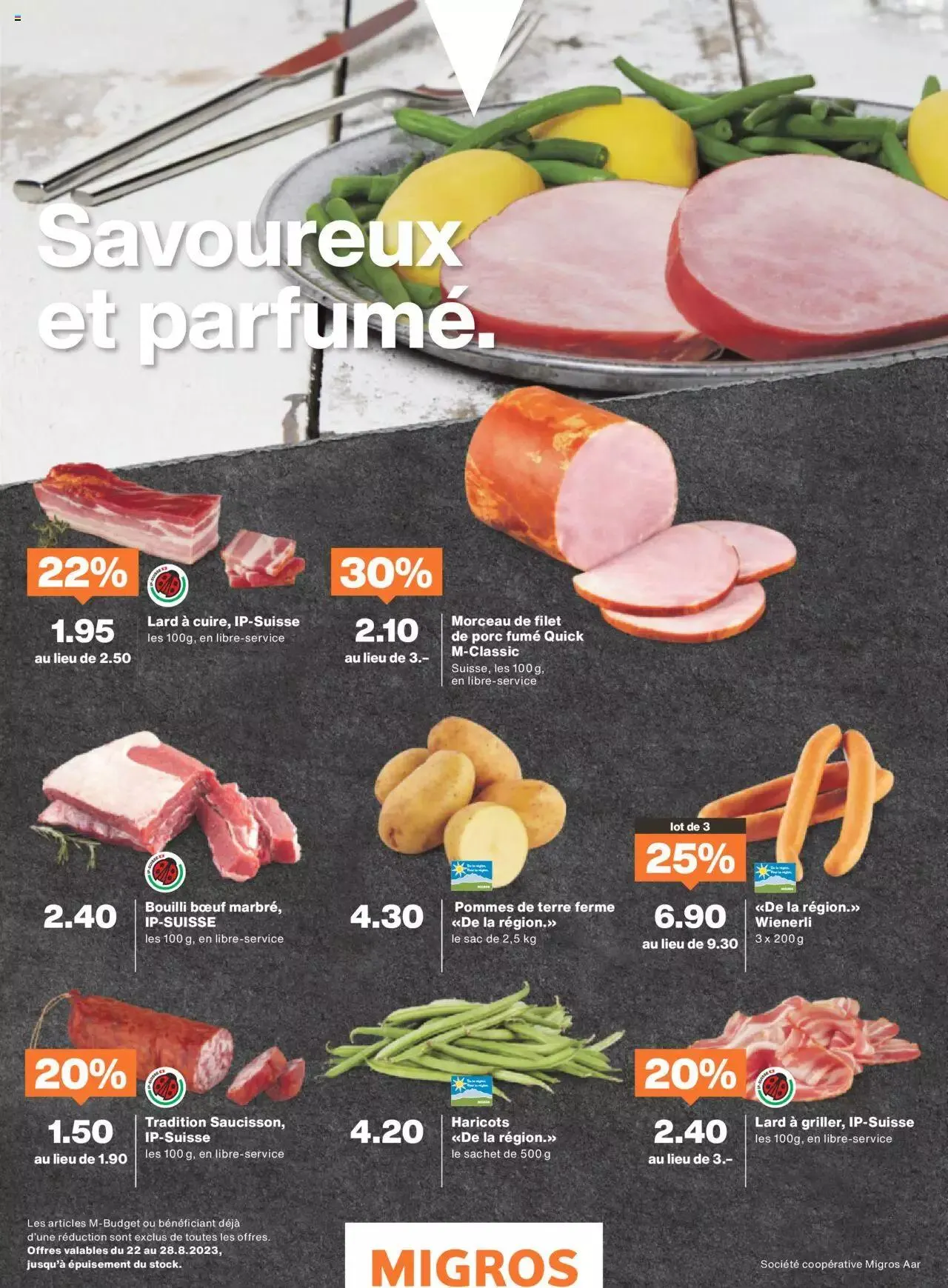 Migros - Magazin FR von 21. August bis 31. Dezember 2023 - Prospekt seite  45