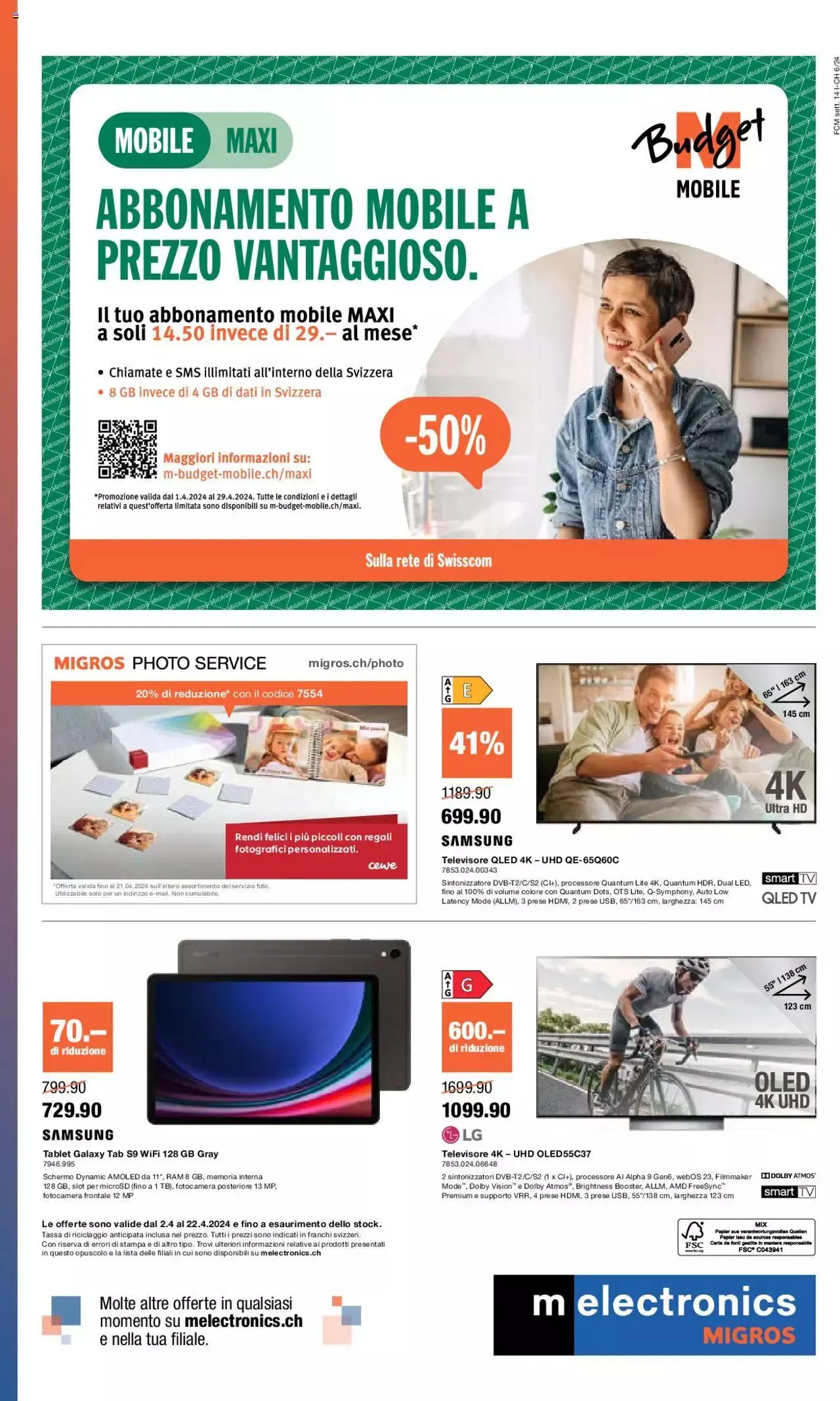 Melectronics Prospetto von 2. April bis 22. April 2024 - Prospekt seite 12