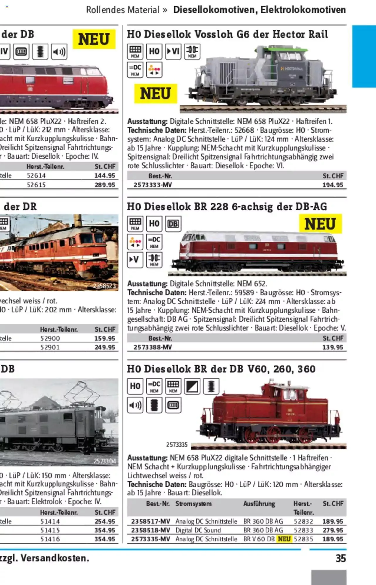 Conrad - Modellbahn Katalog 2022/23 von 5. September bis 31. Dezember 2023 - Prospekt seite  74