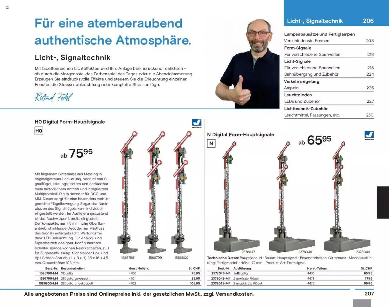 Conrad Modellbahn Katalog 2023/24 von 5. September bis 31. Dezember 2023 - Prospekt seite  209