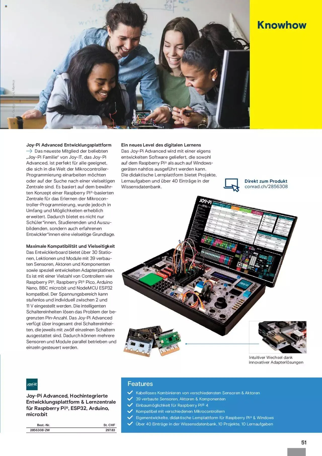 Conrad Aktionen Education von 17. Juni bis 9. Januar 2025 - Prospekt seite  53