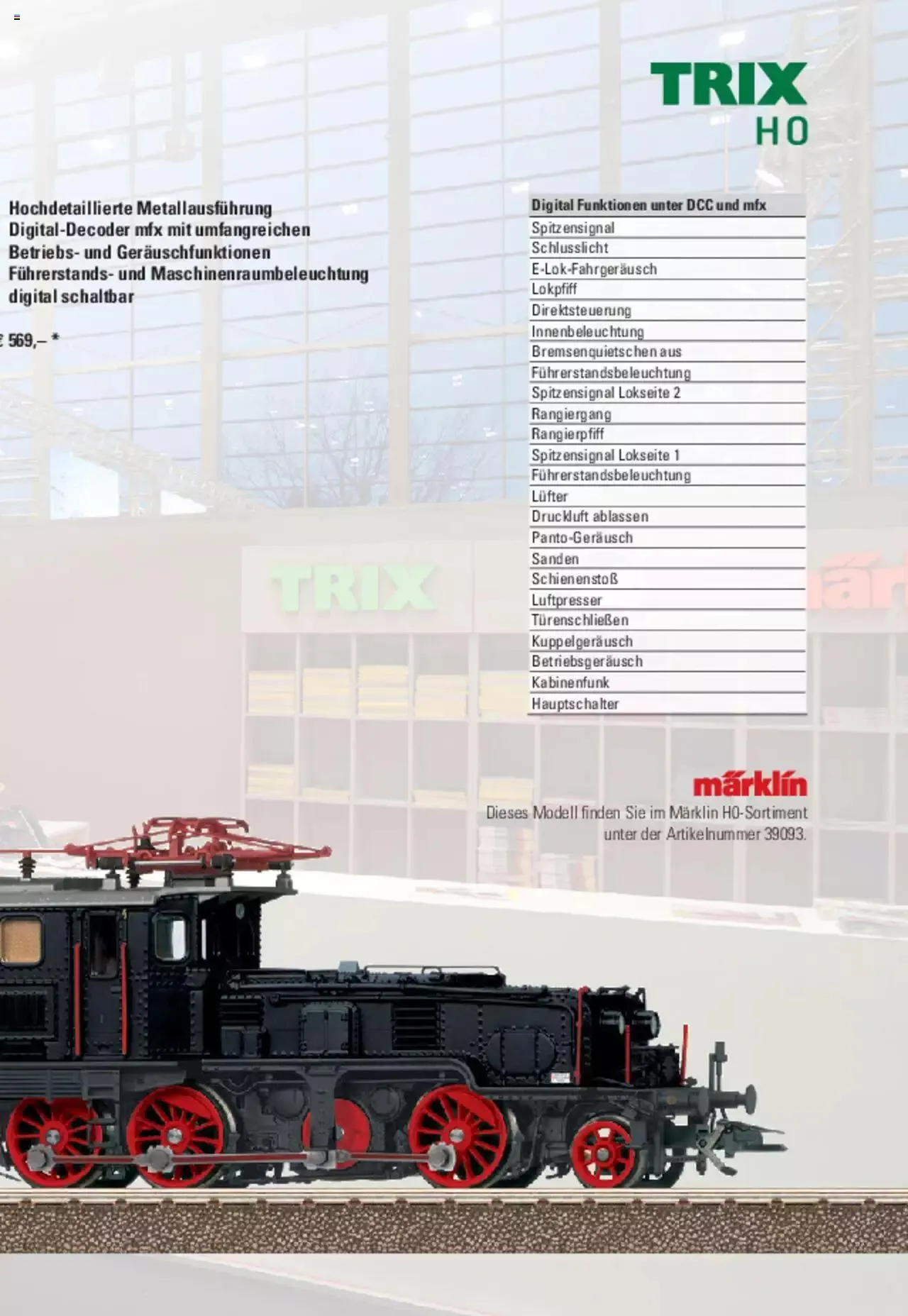 Conrad - TRIX H0 Neuheiten 2022 von 28. März bis 31. Dezember 2023 - Prospekt seite  260