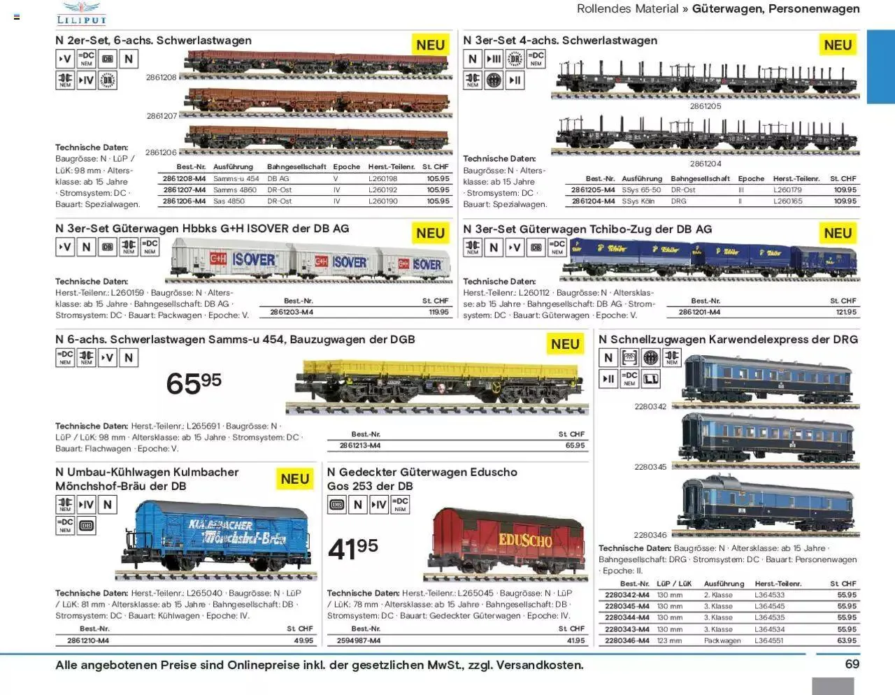 Conrad Modellbahn Katalog 2023/24 von 5. September bis 31. Dezember 2023 - Prospekt seite  71