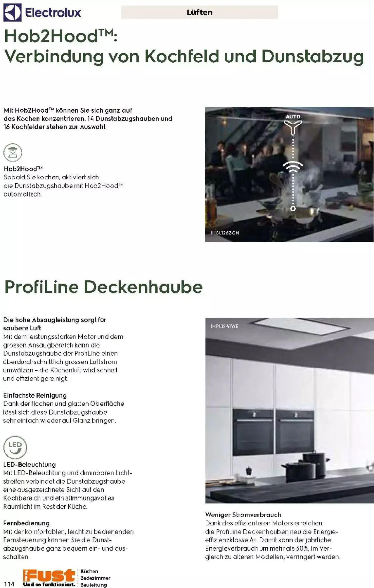 Fust Küchen- und Badezimmerprospekt von 4. März bis 31. Dezember 2024 - Prospekt seite  114