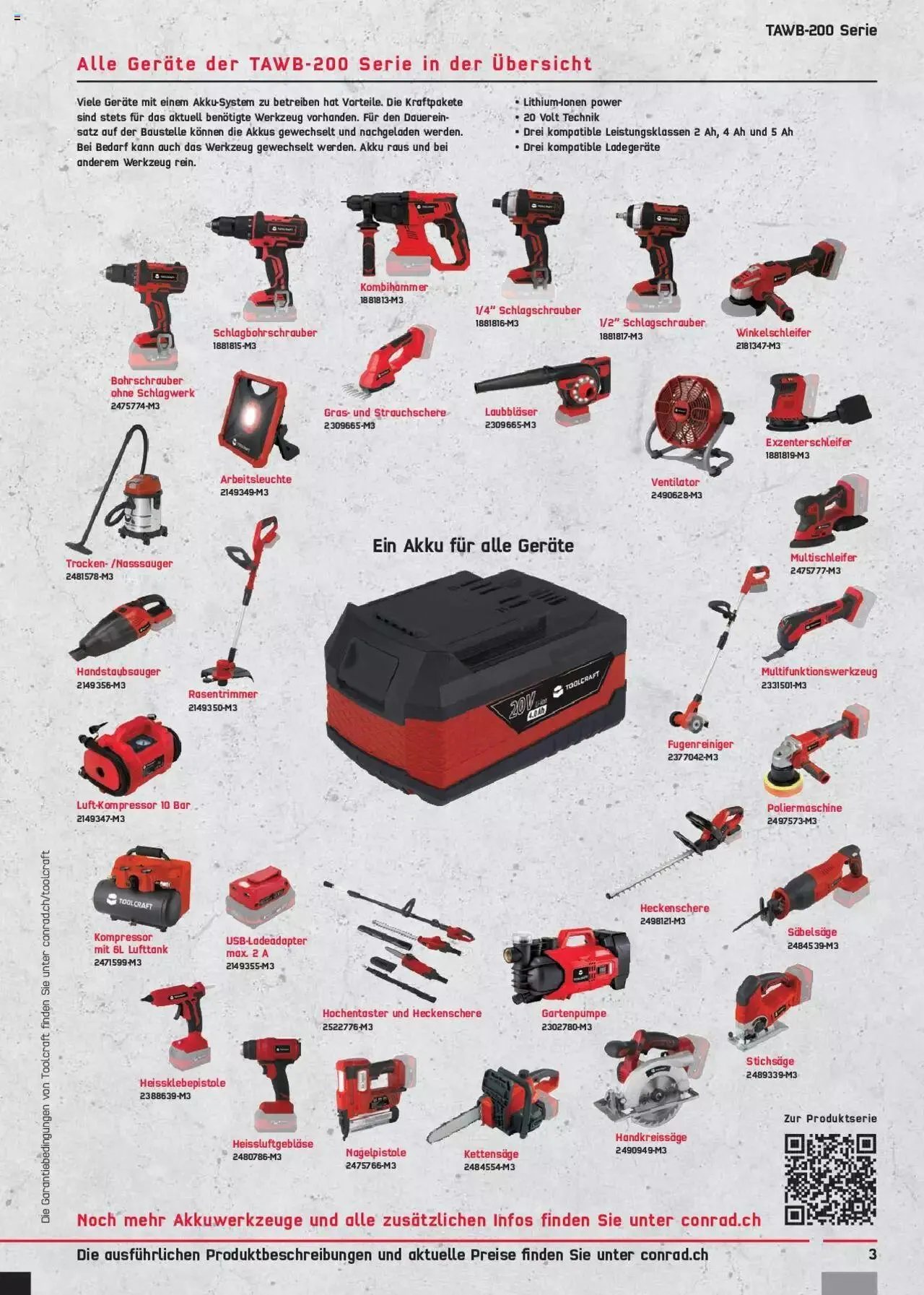 Conrad - Toolcraft News von 27. Januar bis 31. Dezember 2023 - Prospekt seite  3