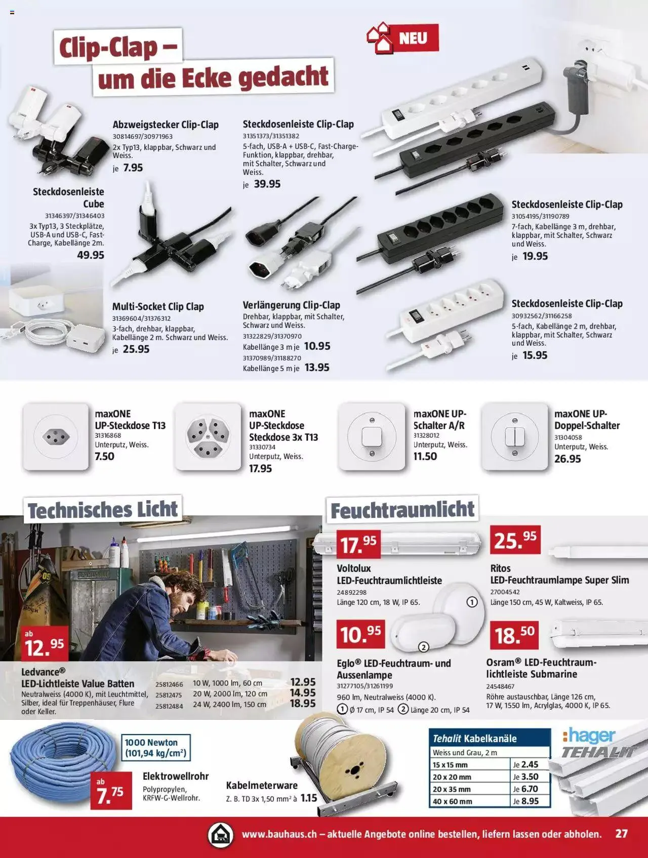 Bauhaus Aktionen von 30. Oktober bis 26. November 2023 - Prospekt seite  27