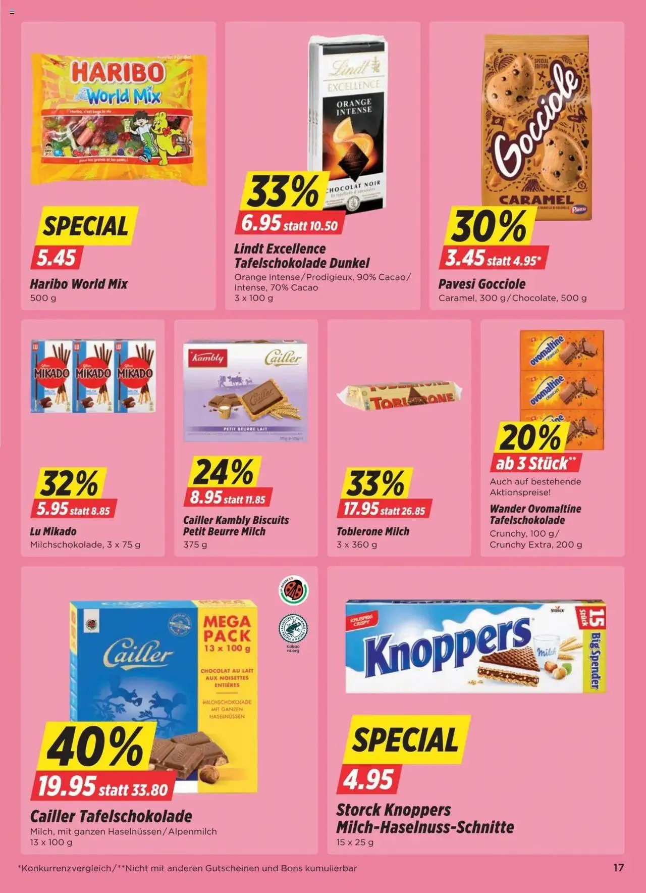 Denner Aktionen von 8. Oktober bis 14. Oktober 2024 - Prospekt seite  17