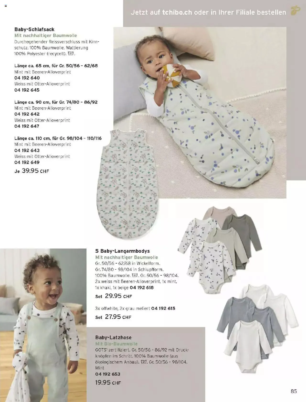Tchibo Aktionen von 15. März bis 31. Dezember 2024 - Prospekt seite  85