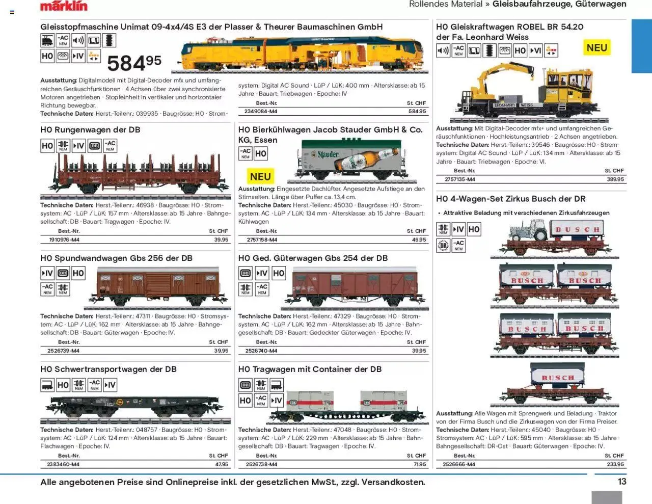 Conrad Modellbahn Katalog 2023/24 von 5. September bis 31. Dezember 2024 - Prospekt seite  15
