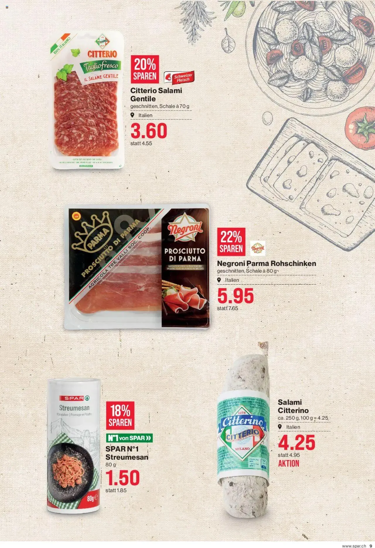SPAR Aktionen von 5. September bis 11. September 2024 - Prospekt seite  9