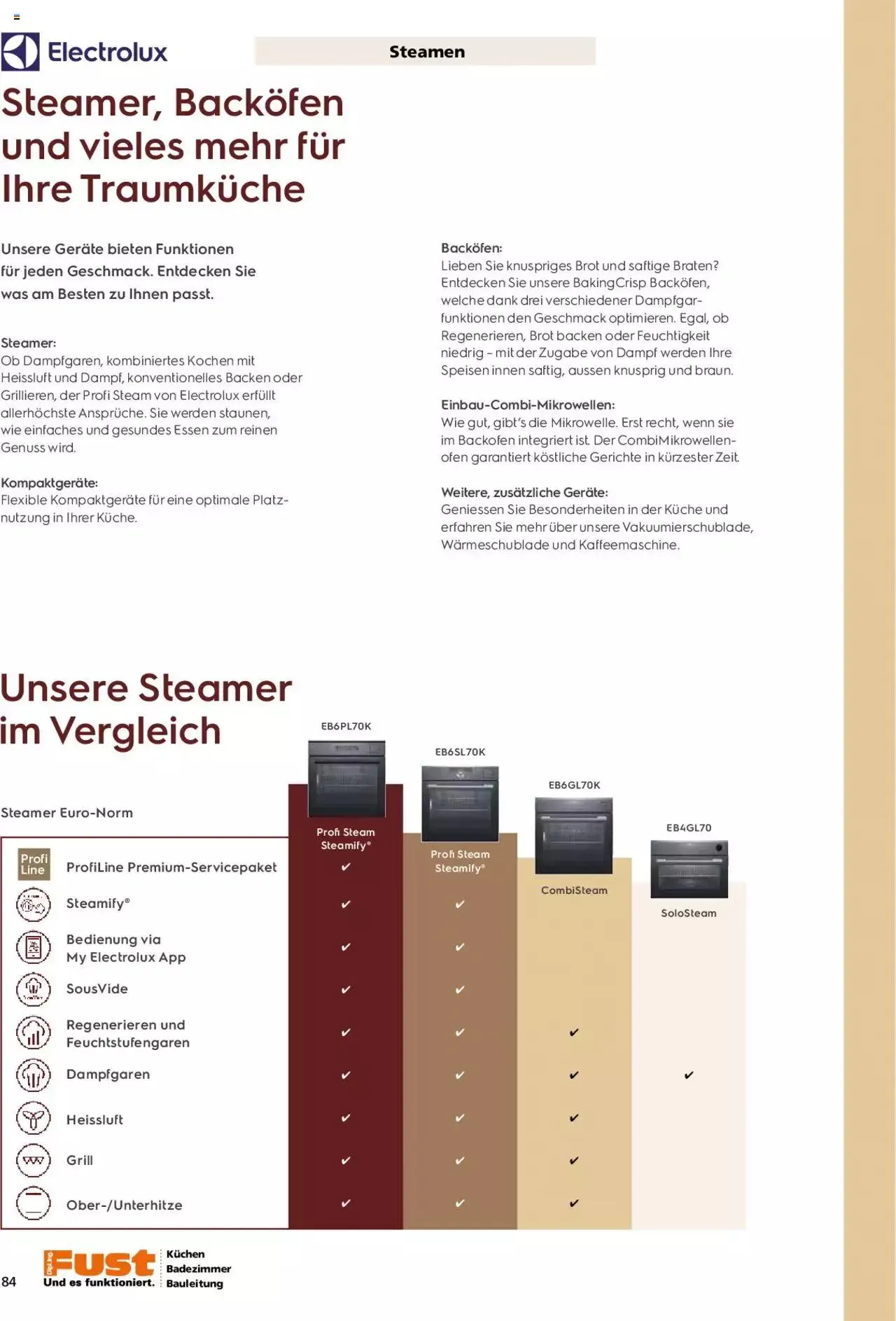 Fust - Küchenmagazin - Riesenauswahl von 22. Februar bis 31. Dezember 2023 - Prospekt seite  84