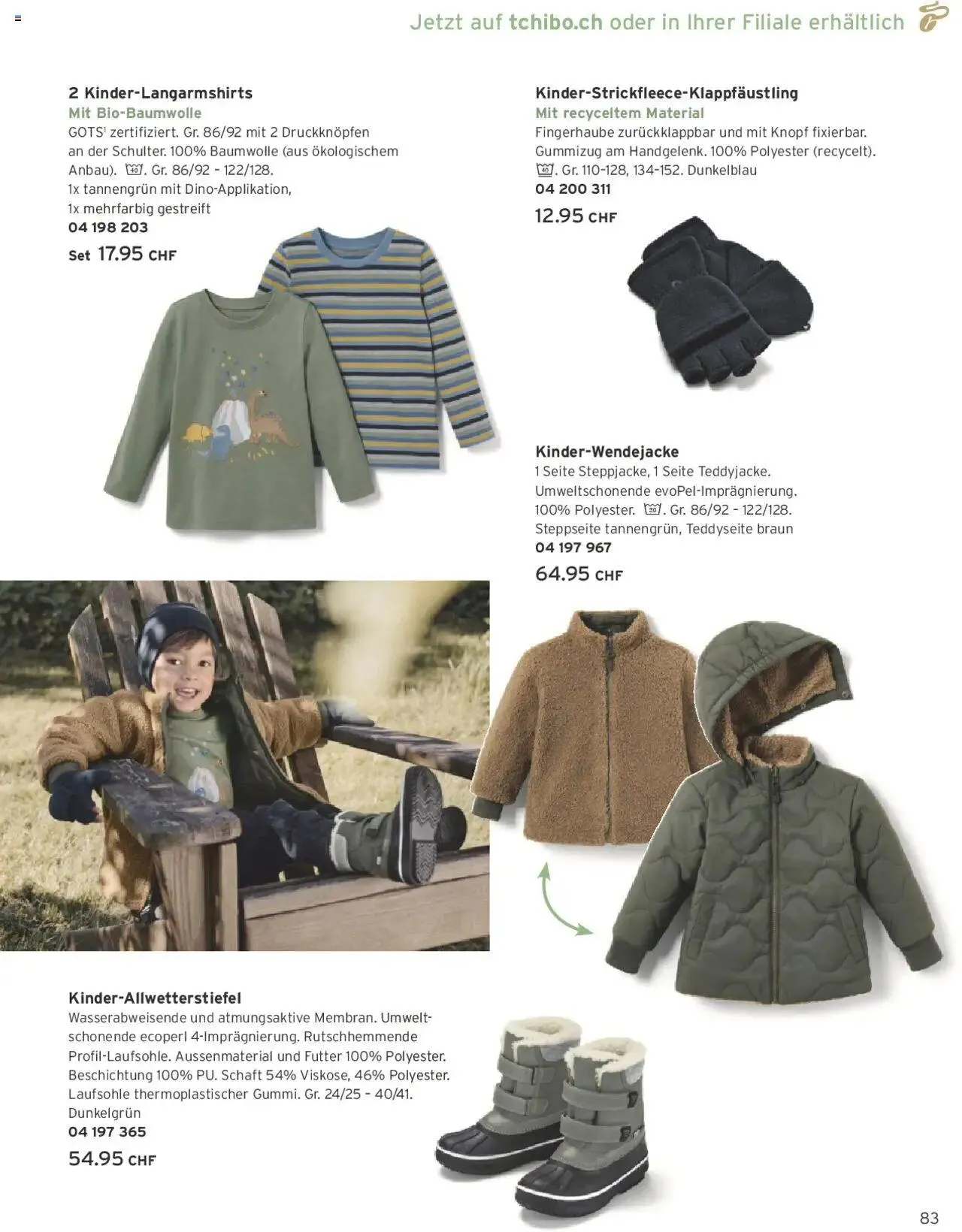 Tchibo Aktionen von 1. Oktober bis 31. Oktober 2024 - Prospekt seite 83