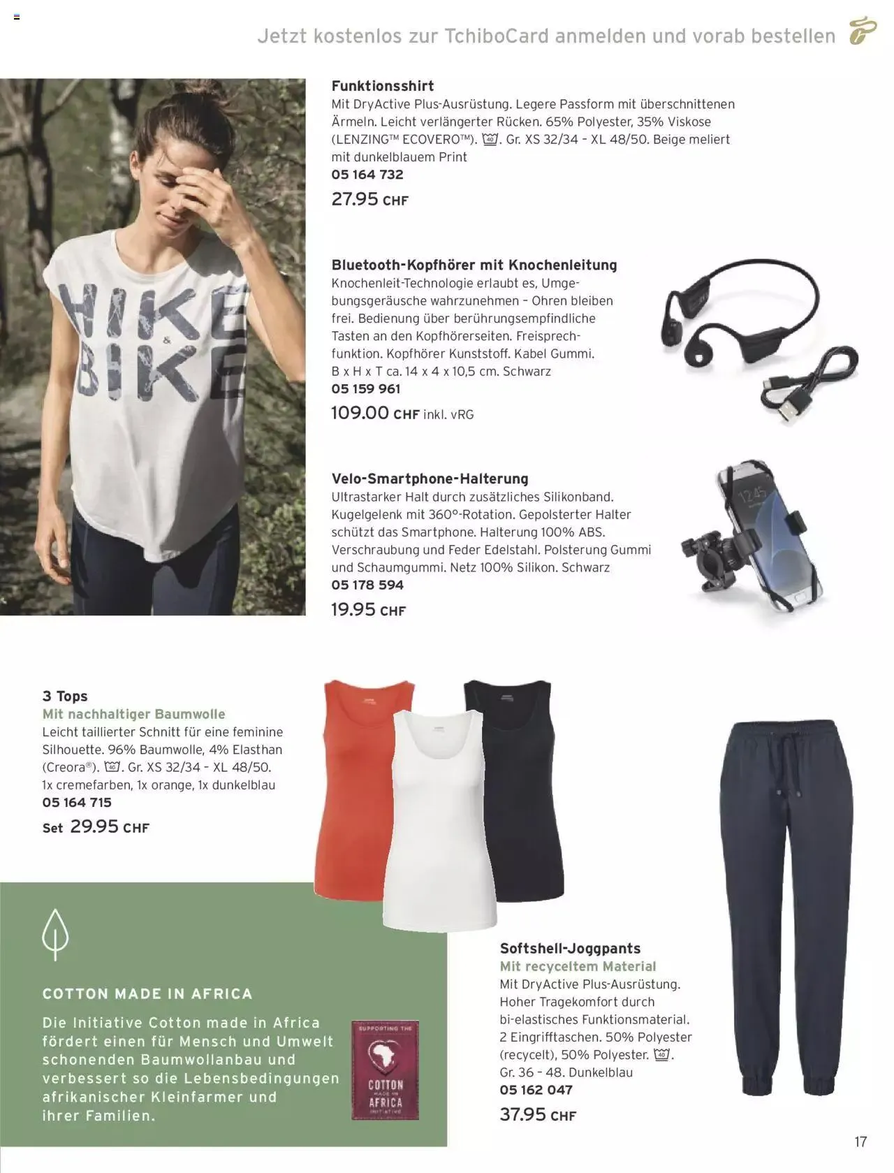 Tchibo Aktionen von 10. Mai bis 31. Dezember 2023 - Prospekt seite 17