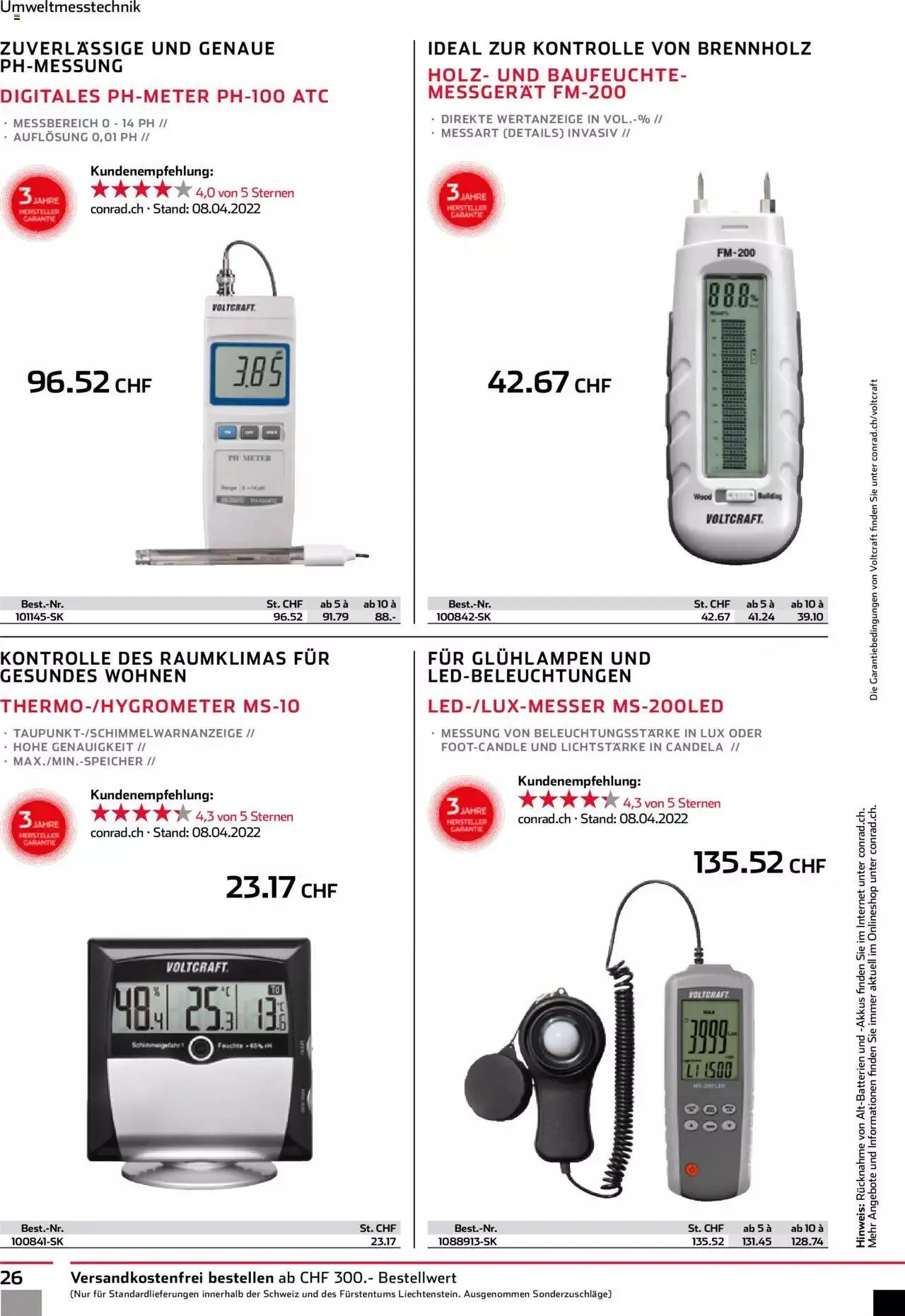 Conrad - 40 Jahre Voltcraft von 30. November bis 31. Dezember 2023 - Prospekt seite  28