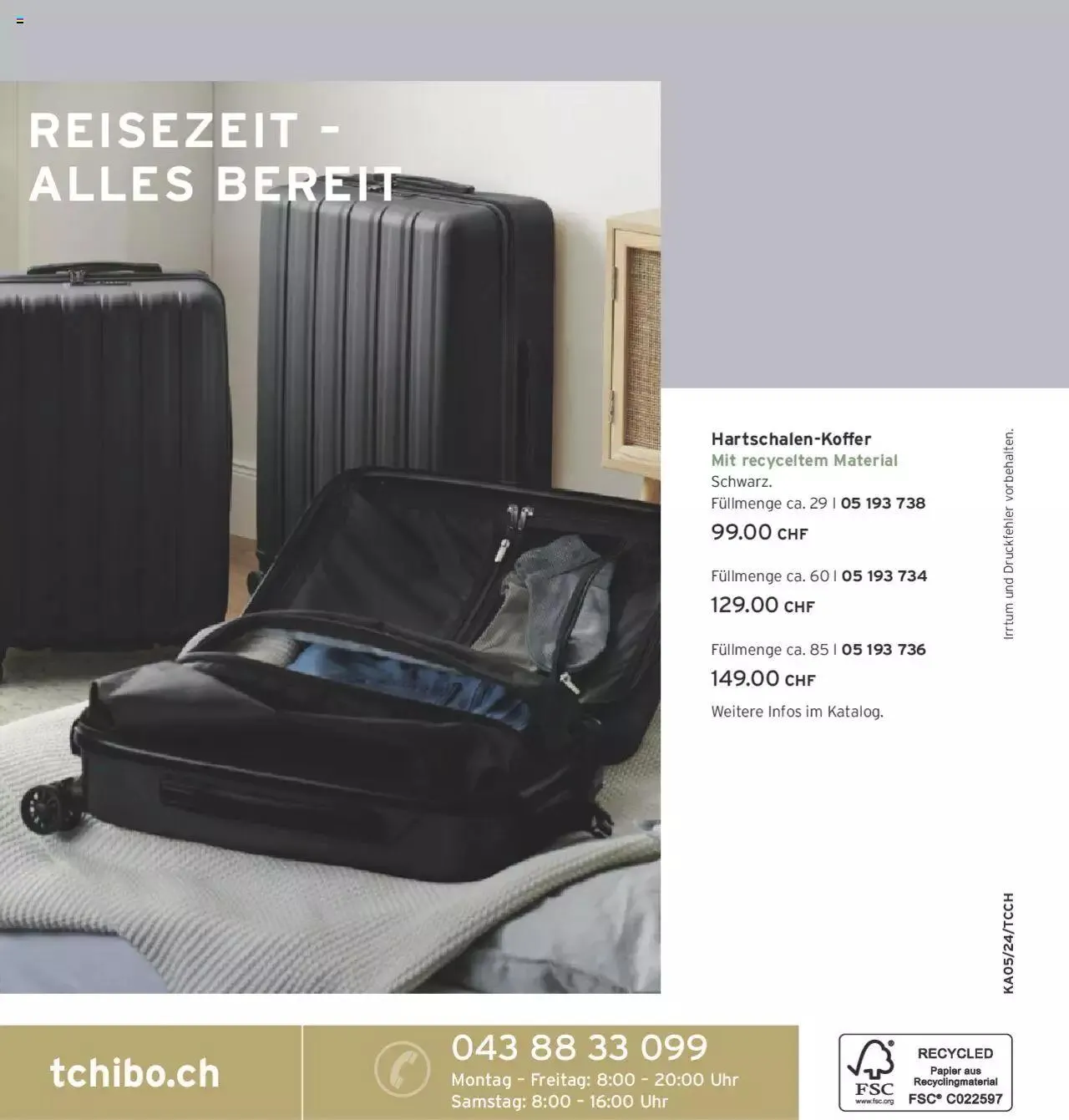 Tchibo Aktionen von 22. April bis 31. Dezember 2024 - Prospekt seite  164
