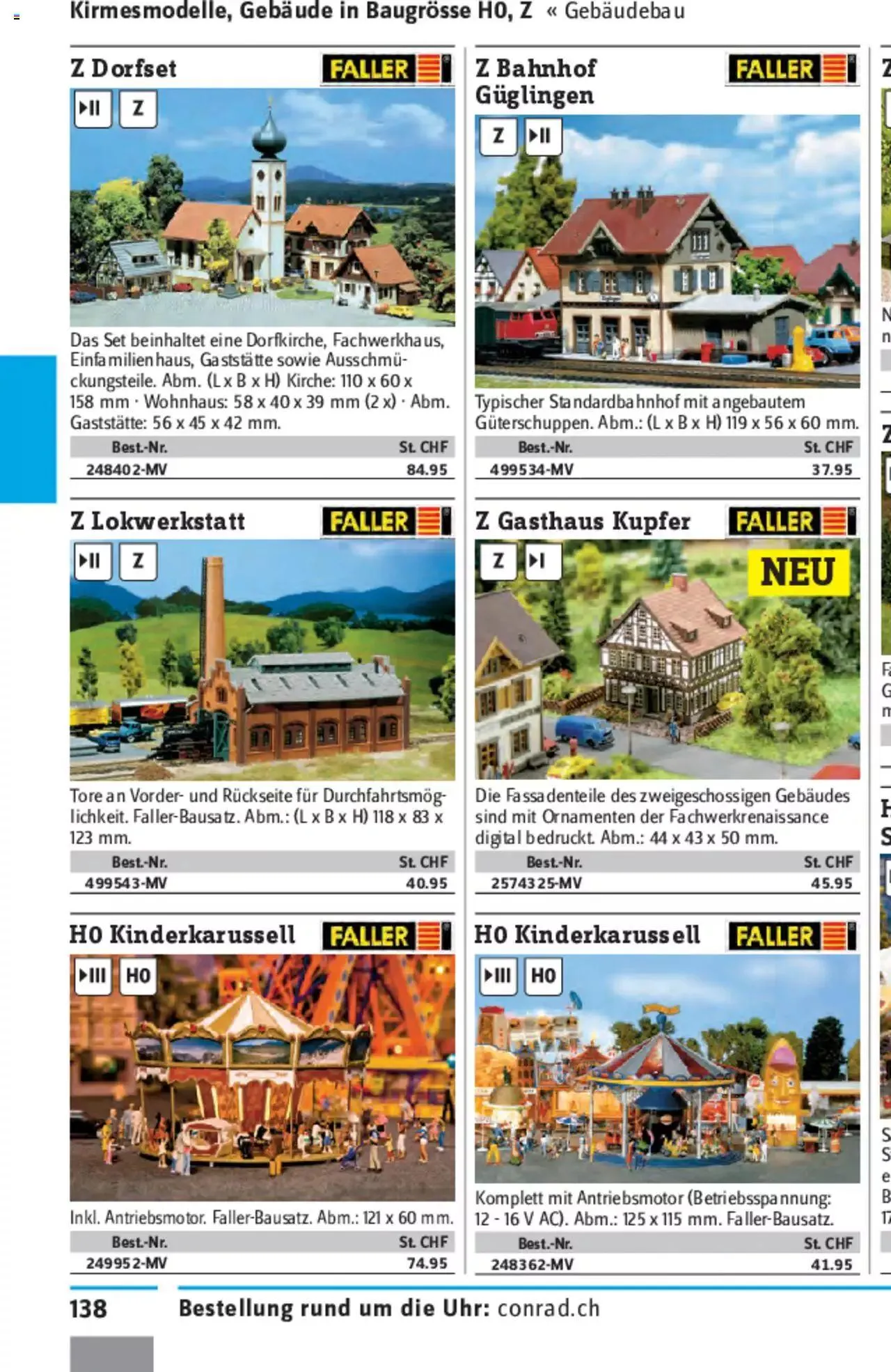 Conrad - Modellbahn Katalog 2022/23 von 5. September bis 31. Dezember 2023 - Prospekt seite  279