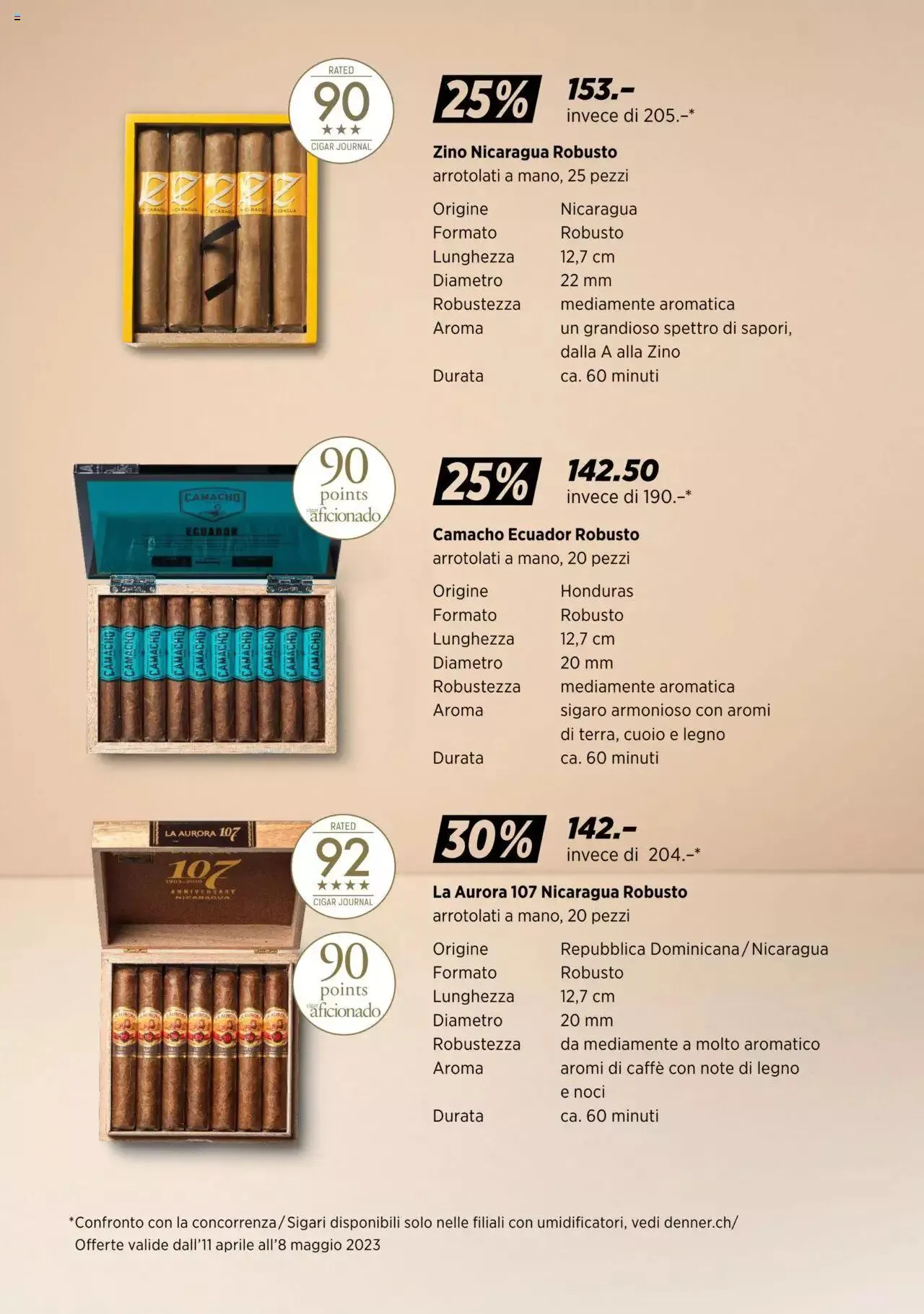 Denner Spiribooklet IT von 11. April bis 31. Dezember 2023 - Prospekt seite  11