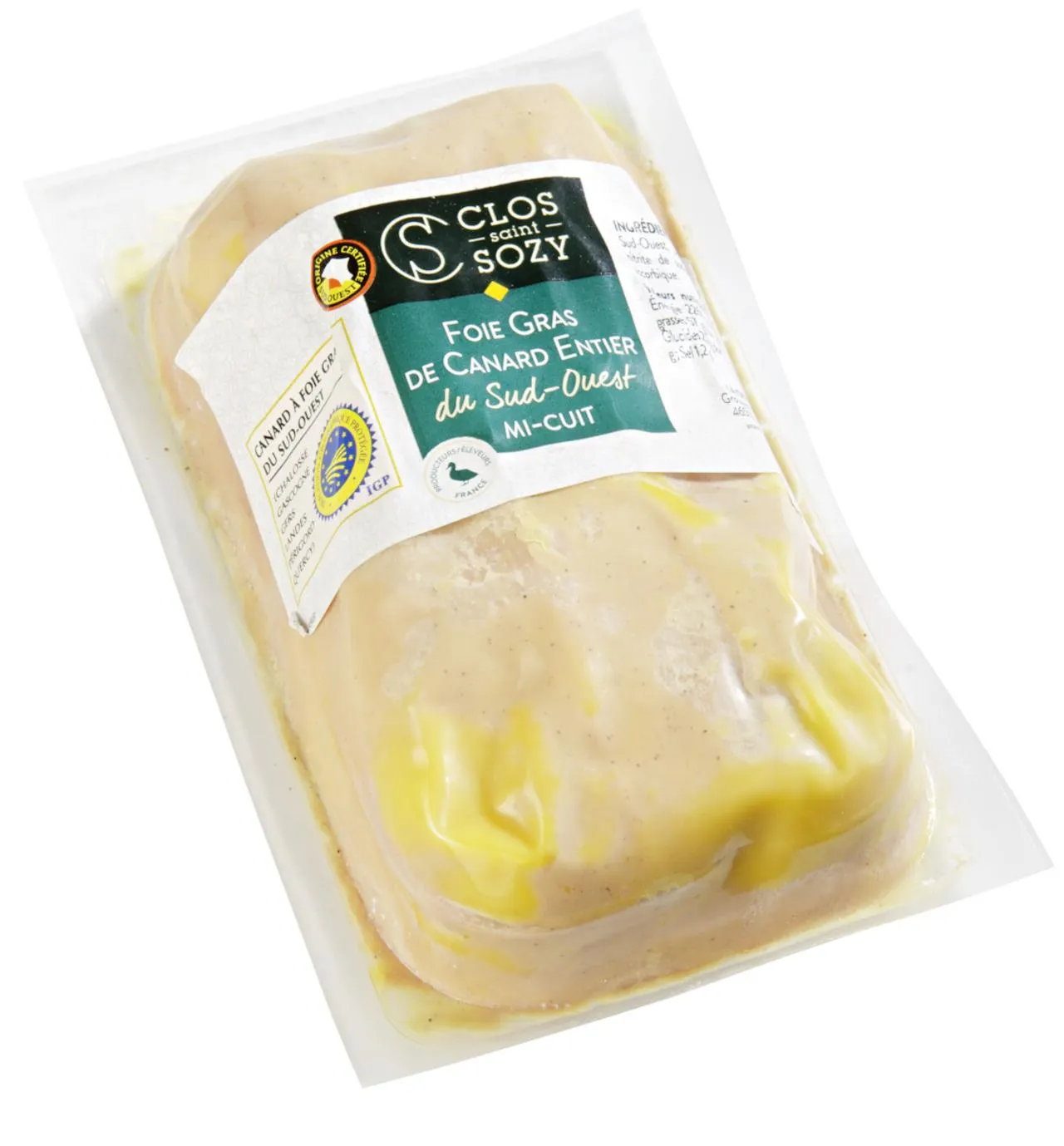 Clos-Saint-Sozy Enten-Foie gras