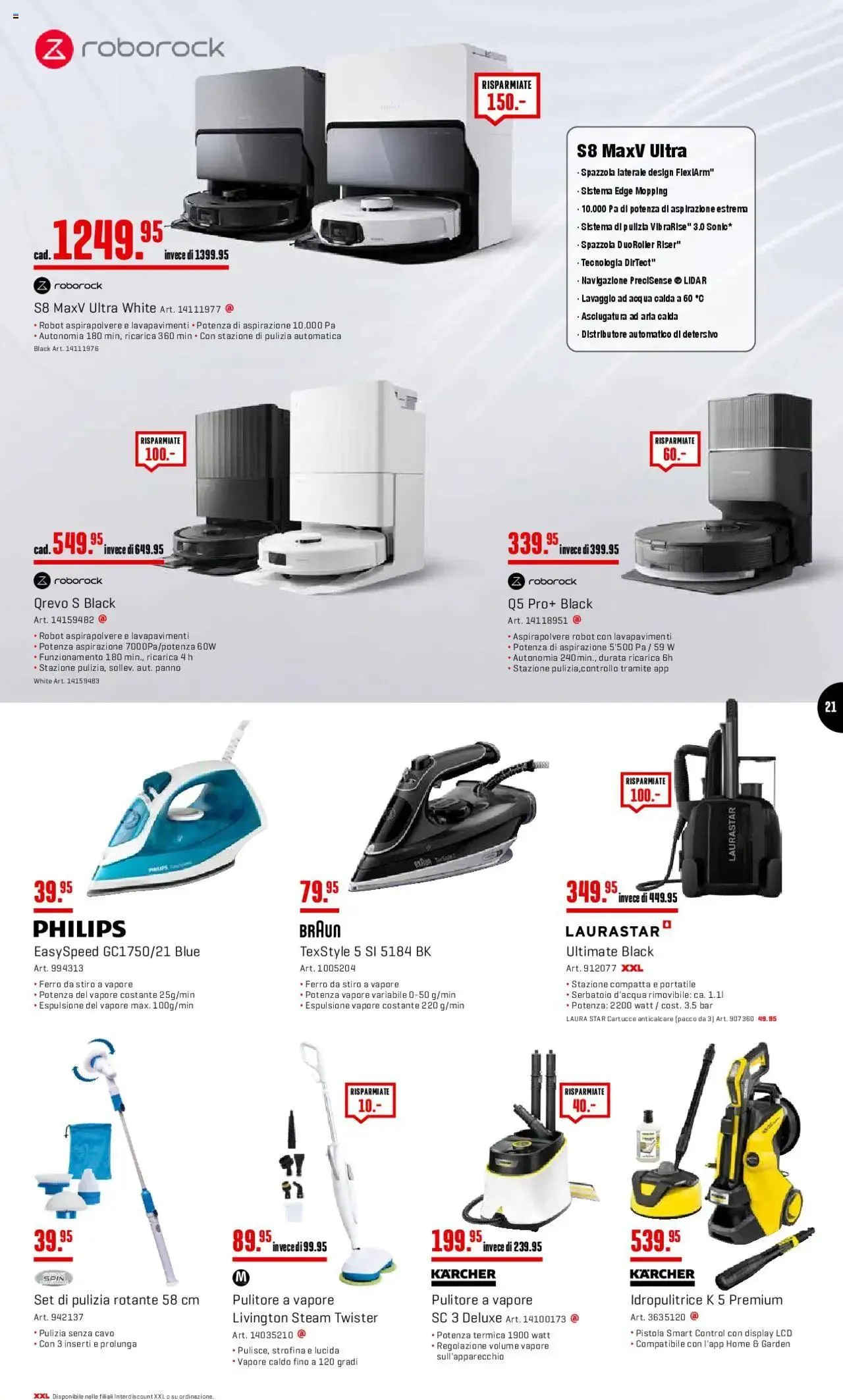 Interdiscount Prospetto von 2. September bis 22. September 2024 - Prospekt seite  21