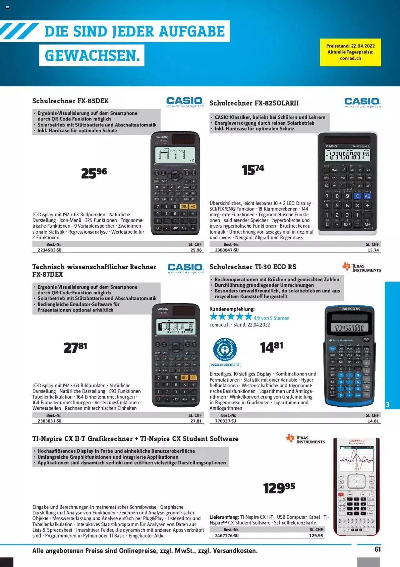 Conrad - Education 2022/23 von 5. Mai bis 31. Dezember 2023 - Prospekt seite  63