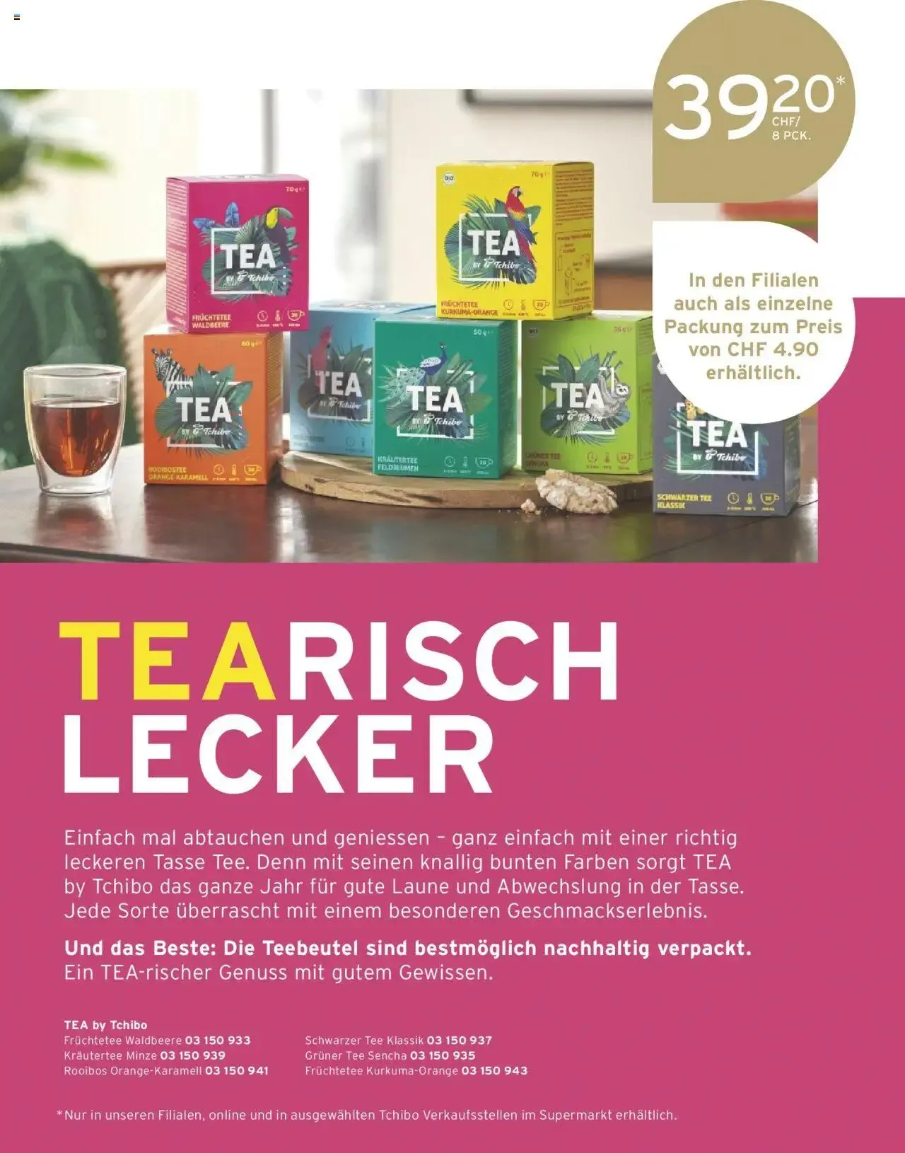 Tchibo Aktionen von 13. September bis 31. Dezember 2024 - Prospekt seite 144