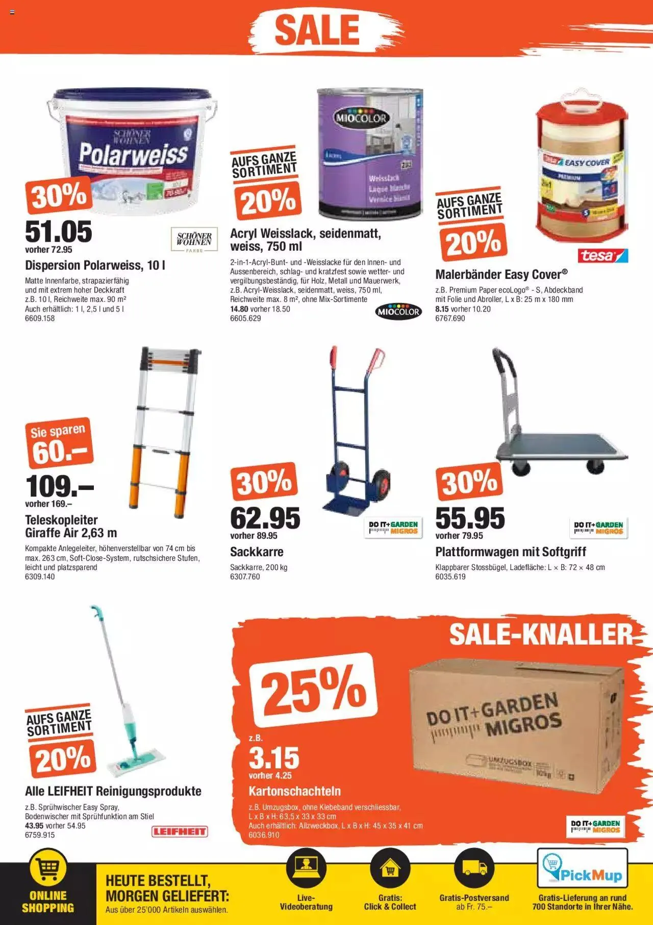 DO IT+GARDEN MIGROS Aktionen von 9. Januar bis 22. Januar 2024 - Prospekt seite  5