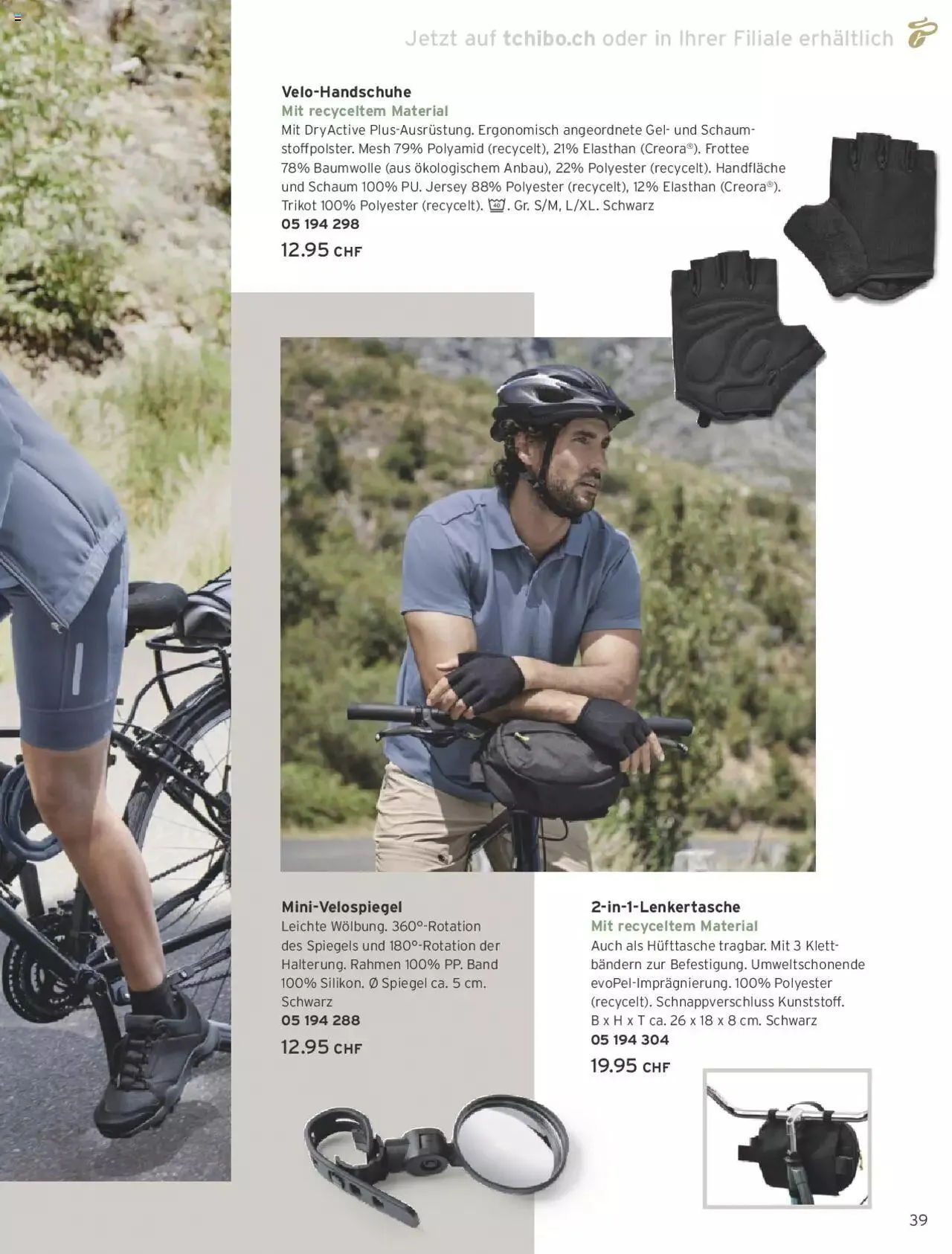 Tchibo Aktionen von 22. April bis 31. Dezember 2024 - Prospekt seite  39