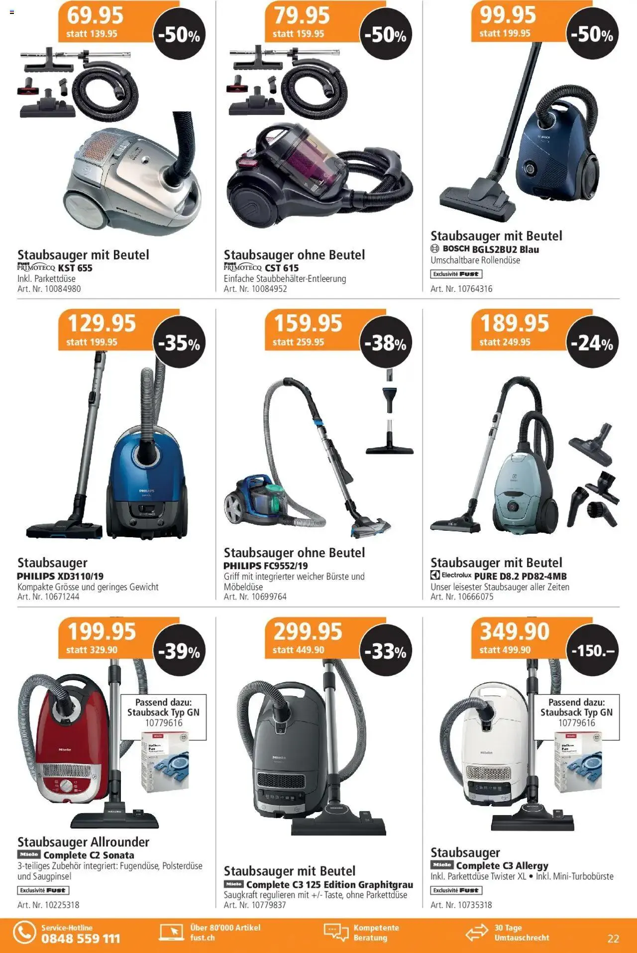 Fust Aktionen von 24. September bis 26. Oktober 2025 - Prospekt seite 22