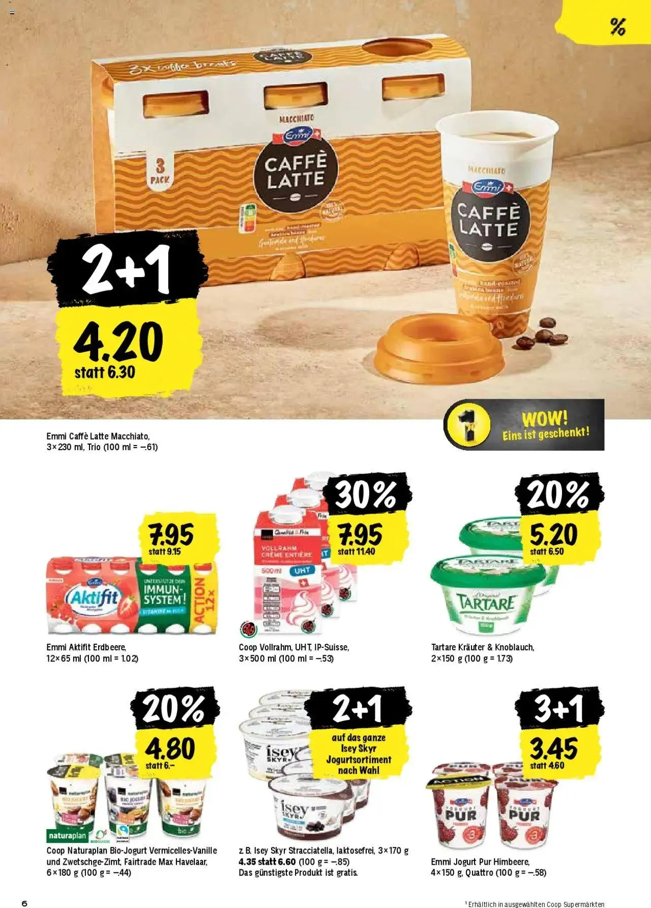 Coop Aktionen von 24. September bis 29. September 2024 - Prospekt seite  6