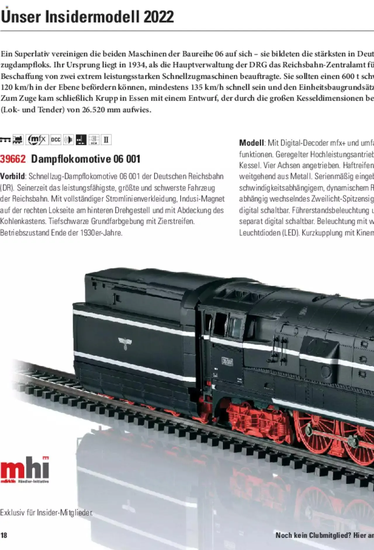 Conrad - Märklin Neuheiten 2022 von 28. März bis 31. Dezember 2023 - Prospekt seite  39