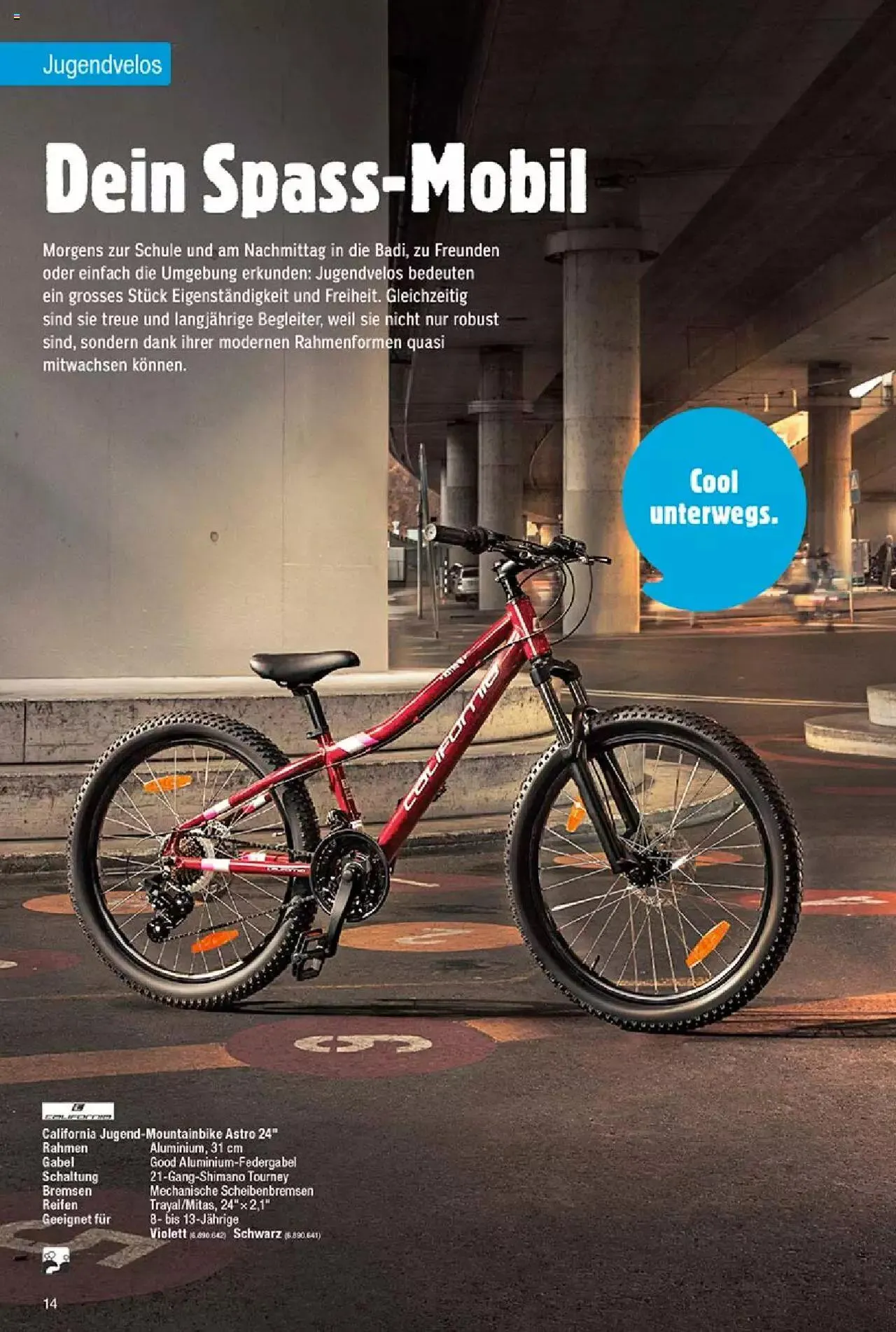Jumbo Dein Velo von 28. März bis 31. Dezember 2023 - Prospekt seite  14