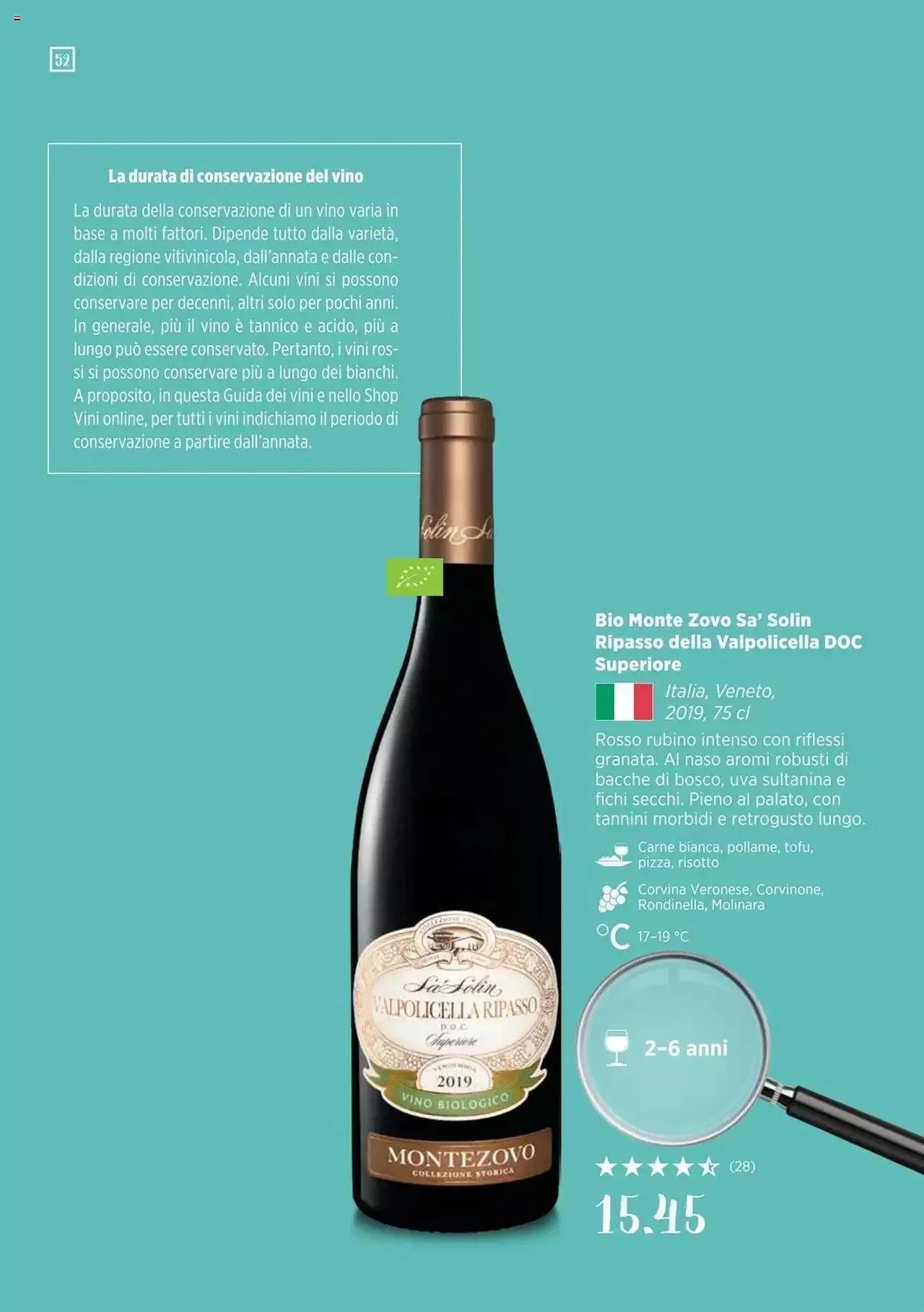 Denner Guida dei vini 2023 / 2024 IT von 11. September bis 31. Dezember 2023 - Prospekt seite 52