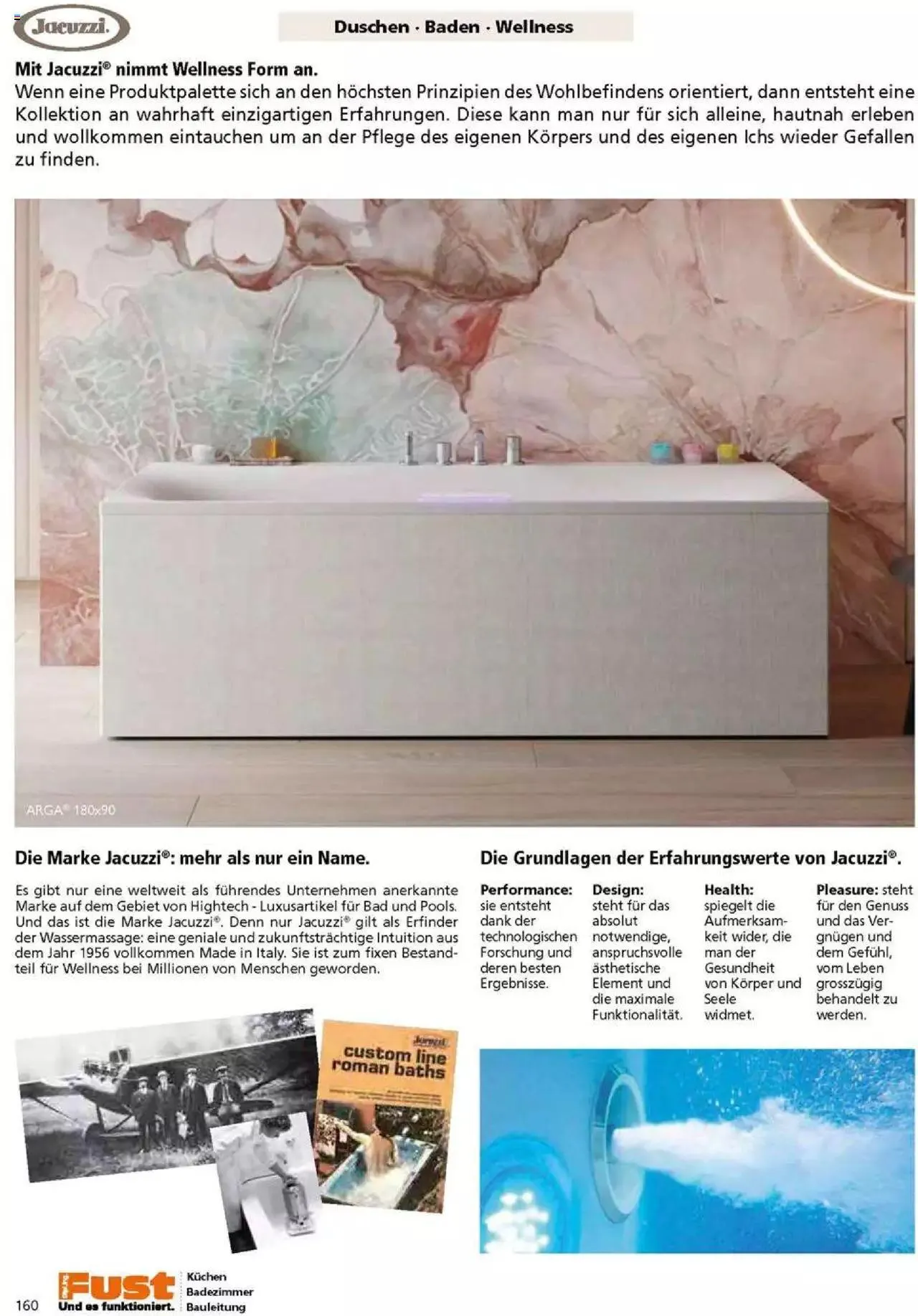 Fust Badezimmermagazin von 17. April bis 31. Dezember 2023 - Prospekt seite  160