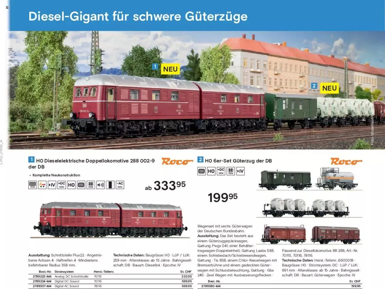 Conrad Modellbahn Katalog 2023/24 von 5. September bis 31. Dezember 2024 - Prospekt seite  291