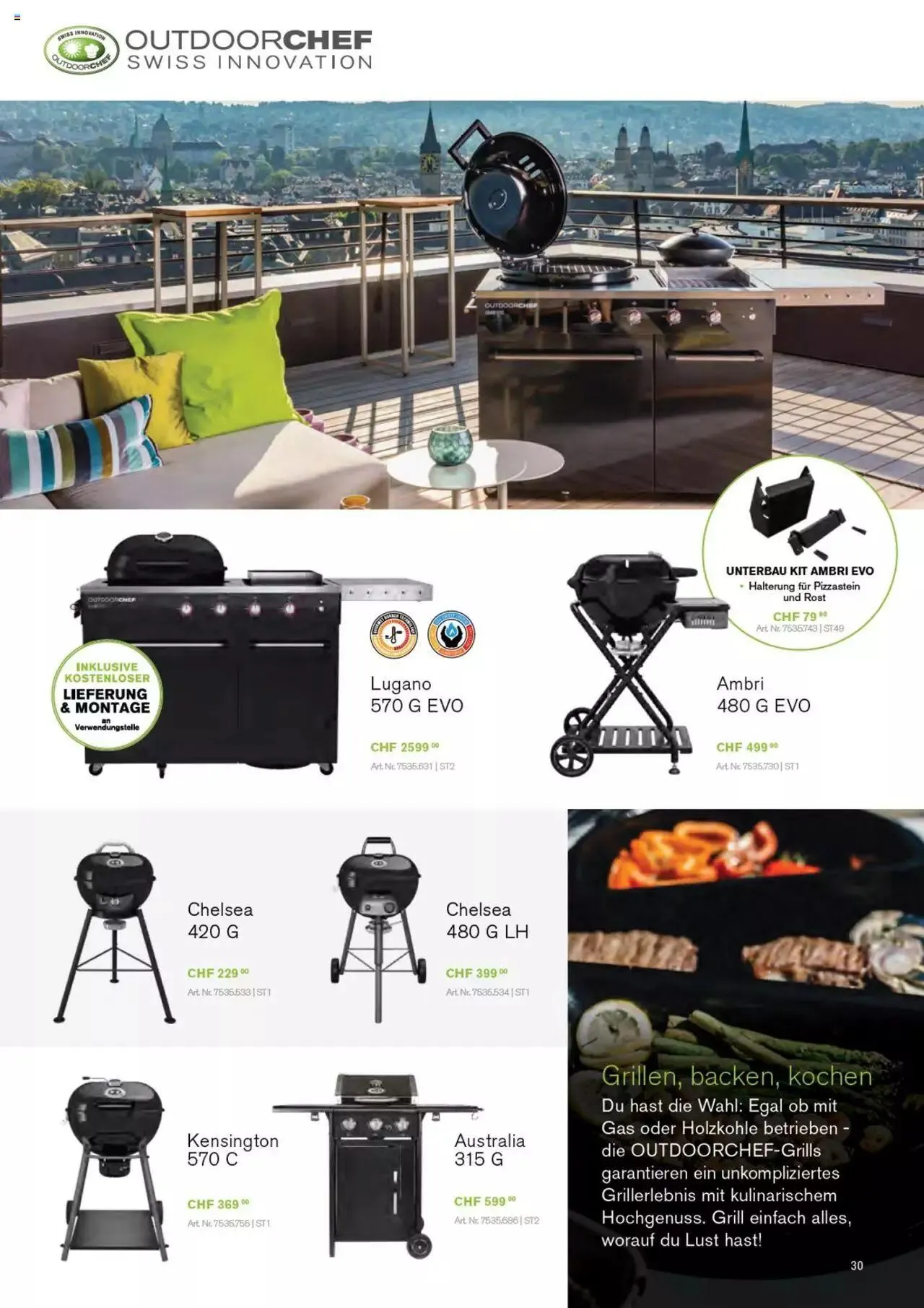 DO IT+GARDEN MIGROS - Grill von 13. Februar bis 31. Dezember 2023 - Prospekt seite  30