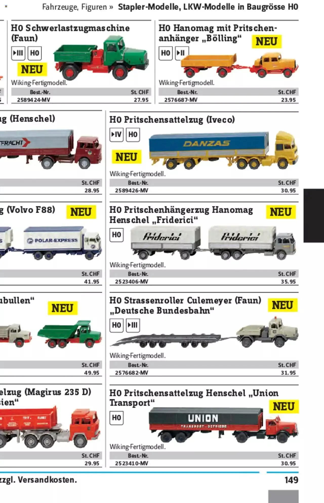 Conrad - Modellbahn Katalog 2022/23 von 5. September bis 31. Dezember 2023 - Prospekt seite  302