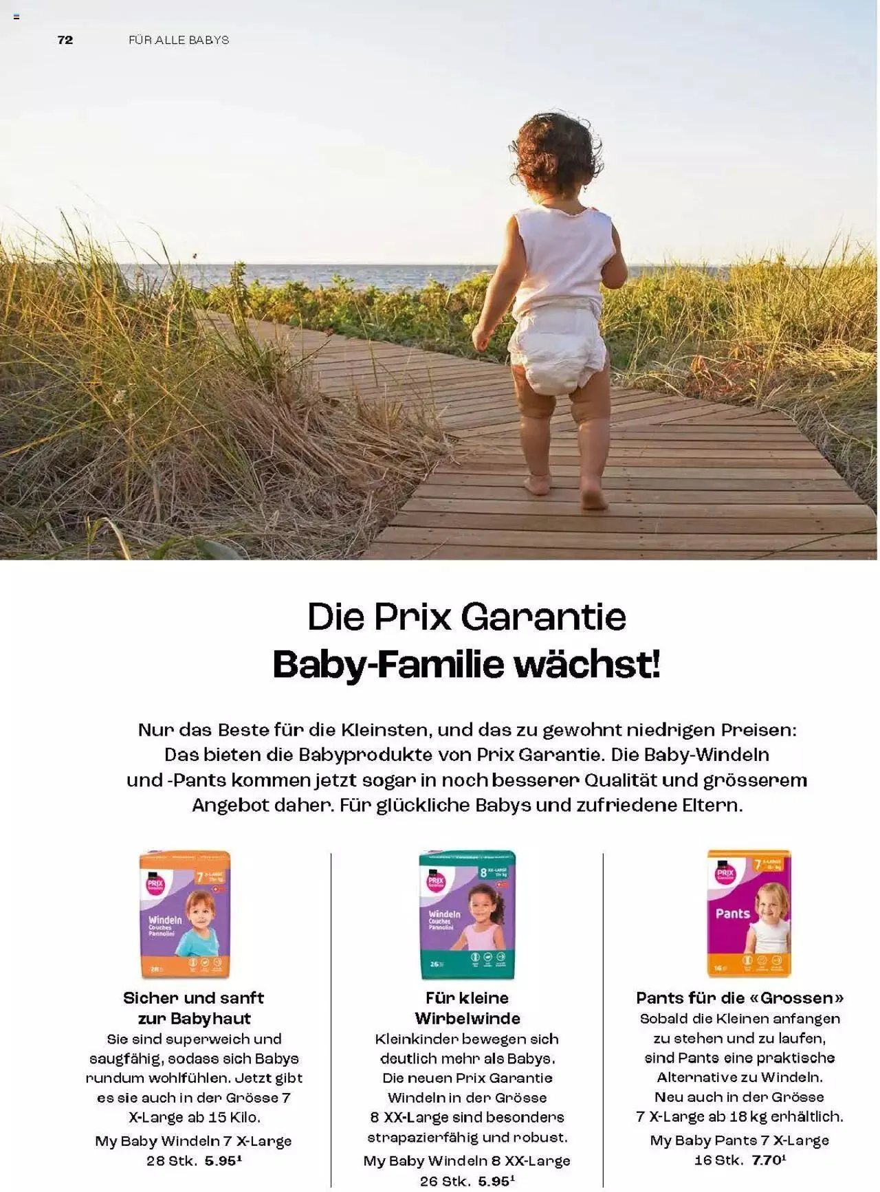Coop Magazin Familien von 18. Juni bis 31. Dezember 2024 - Prospekt seite  72