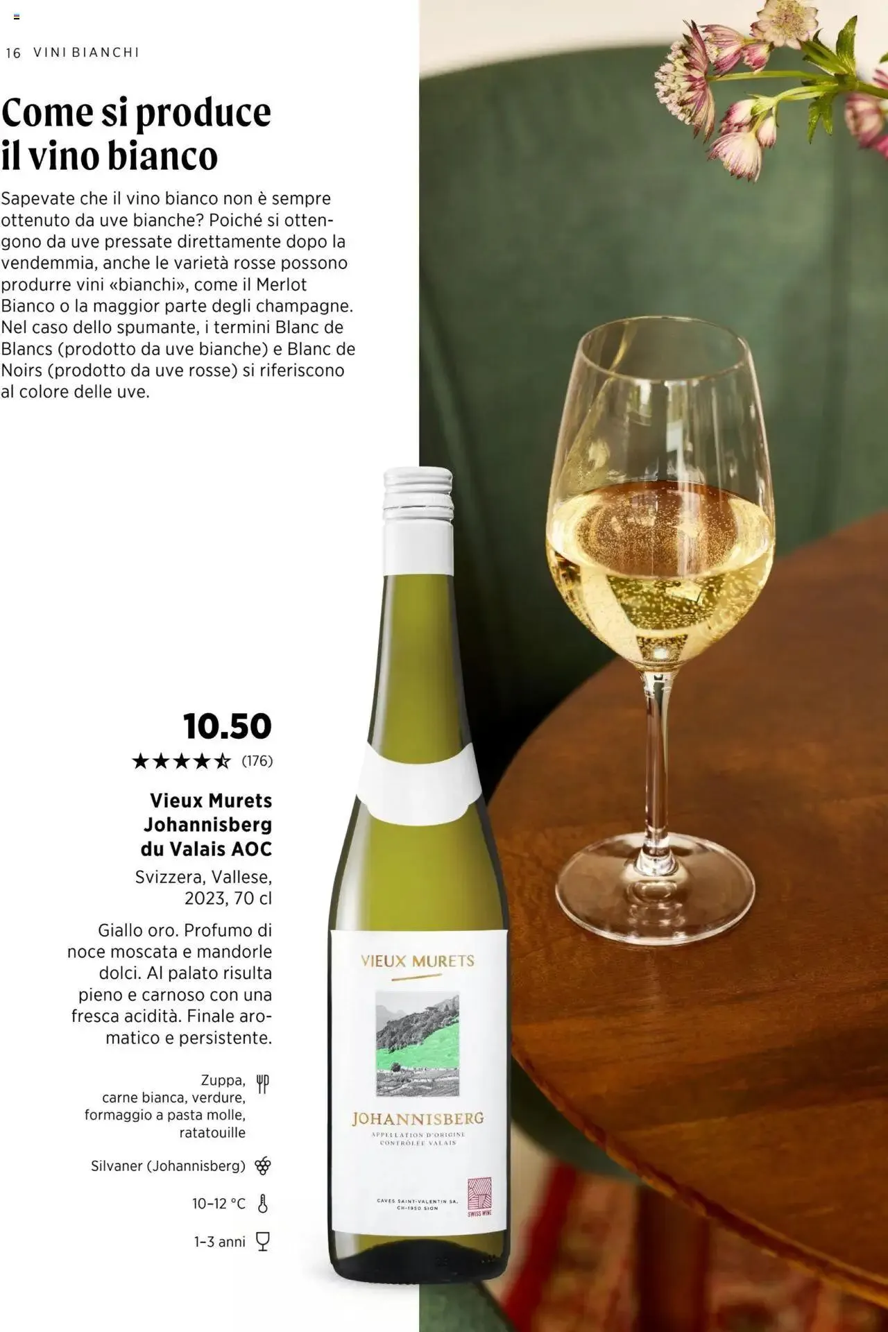 Denner Aktionen Guida dei vini 2024/2025 von 11. September bis 31. Dezember 2024 - Prospekt seite 16