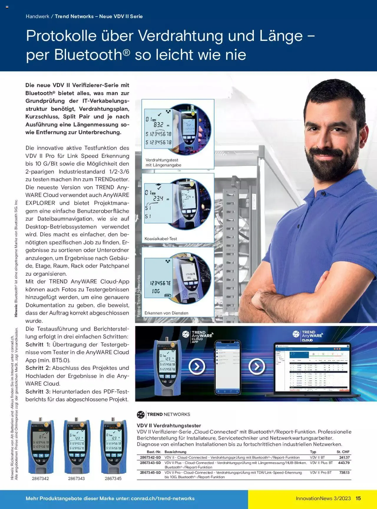 Conrad Innovation-News von 18. Juli bis 31. Dezember 2023 - Prospekt seite  15