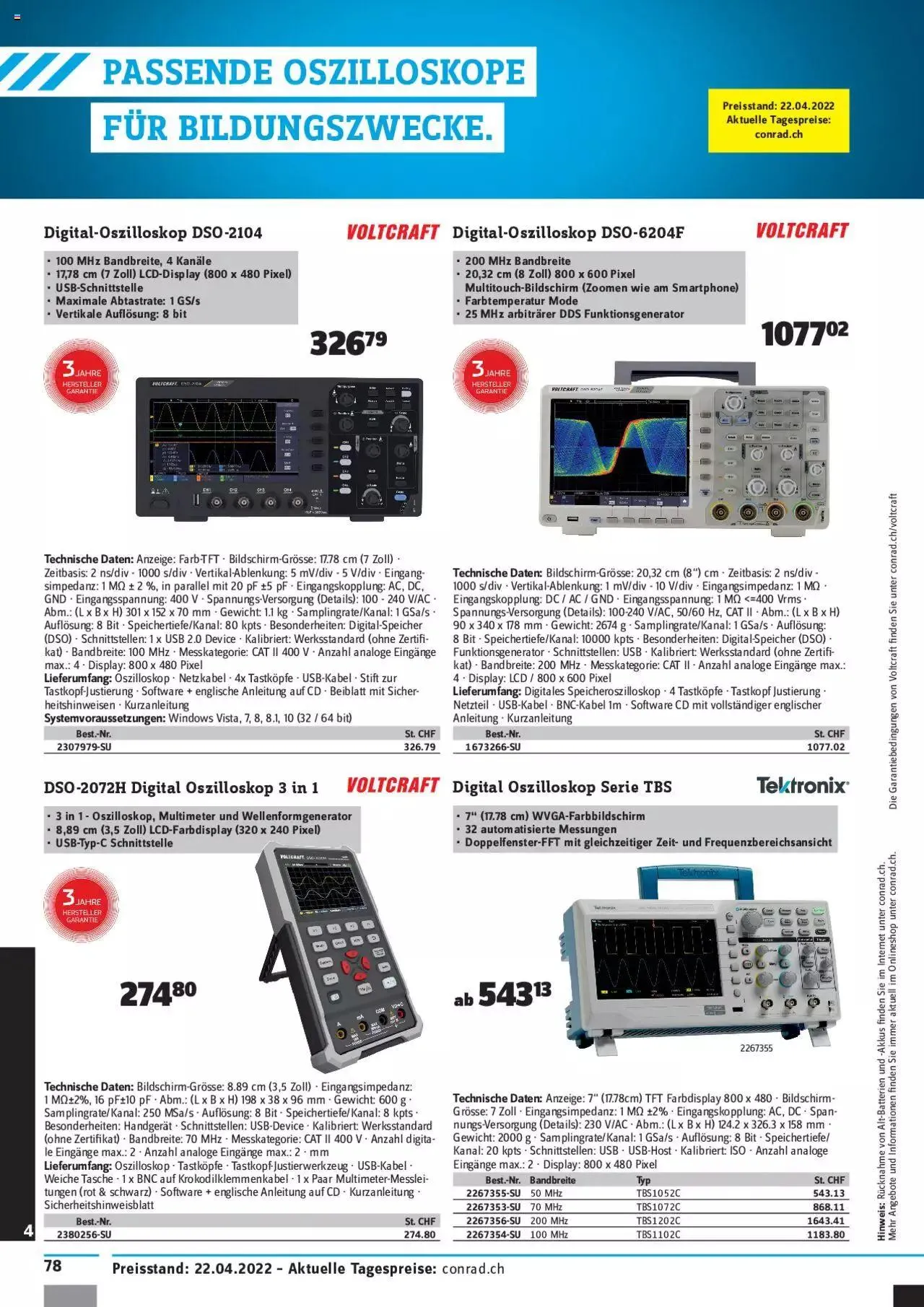 Conrad - Education 2022/23 von 5. Mai bis 31. Dezember 2023 - Prospekt seite  80