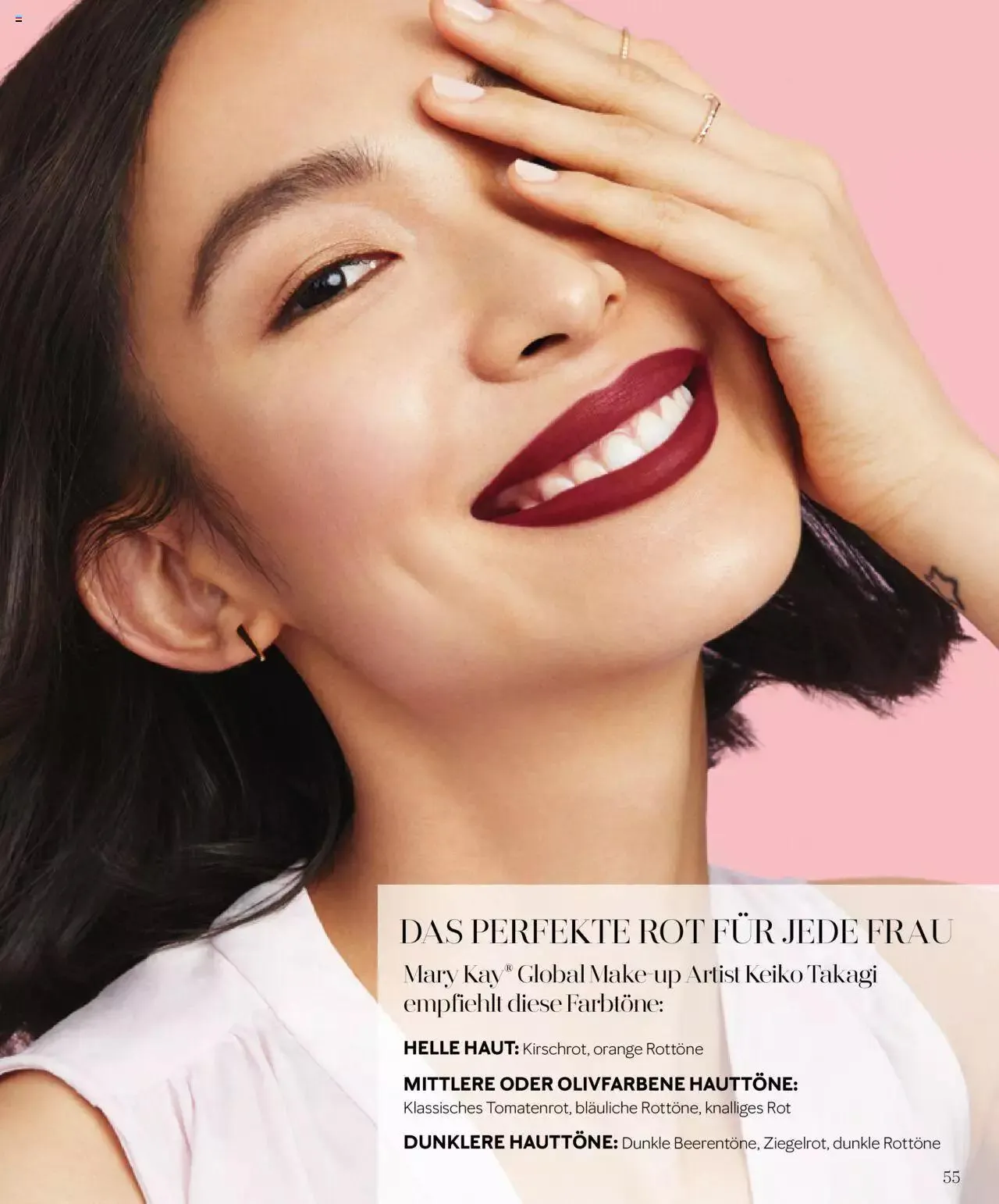 Mary Kay - Make-up Trainer von 16. September bis 31. Dezember 2023 - Prospekt seite  55