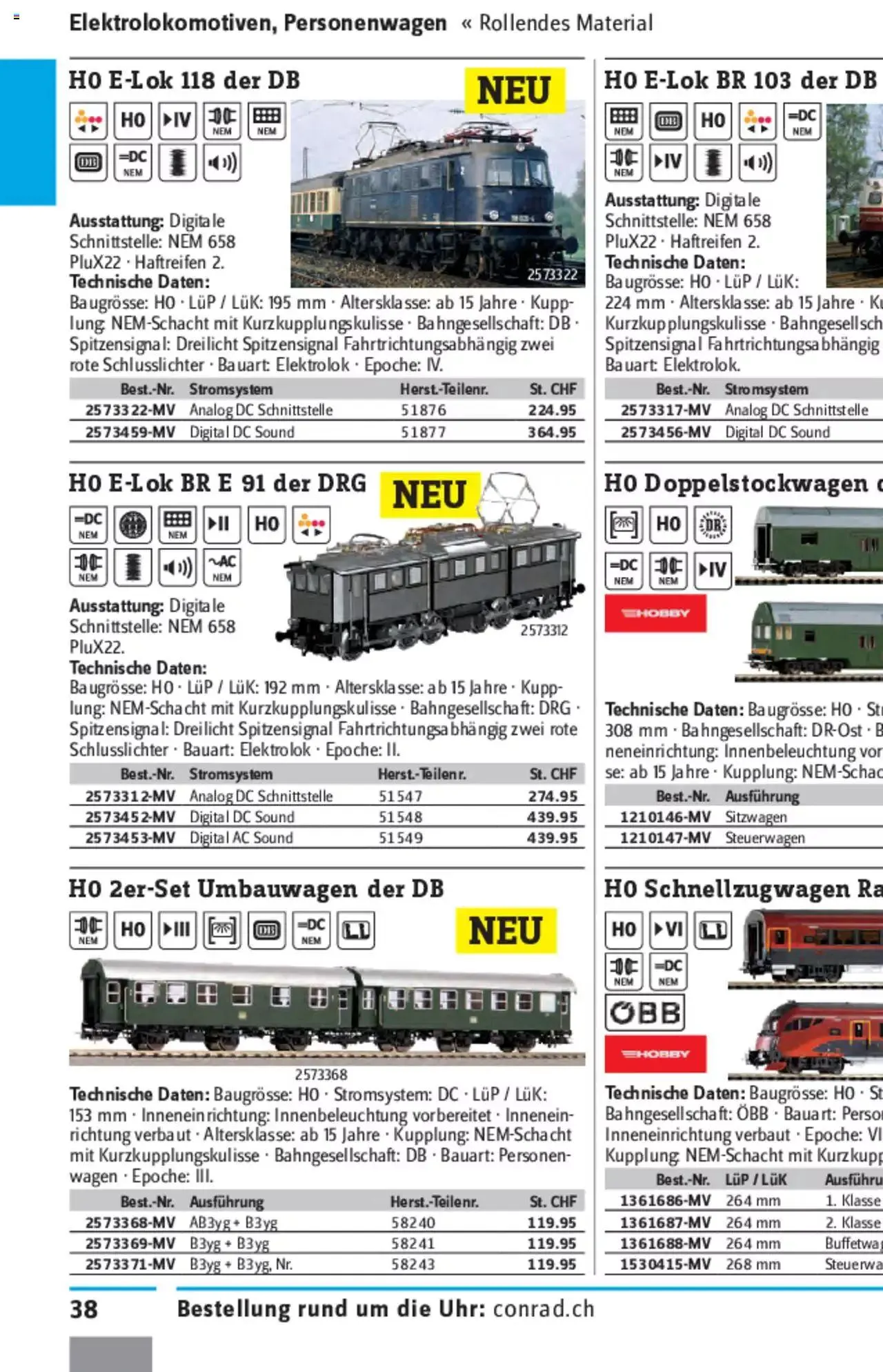 Conrad - Modellbahn Katalog 2022/23 von 5. September bis 31. Dezember 2023 - Prospekt seite  79