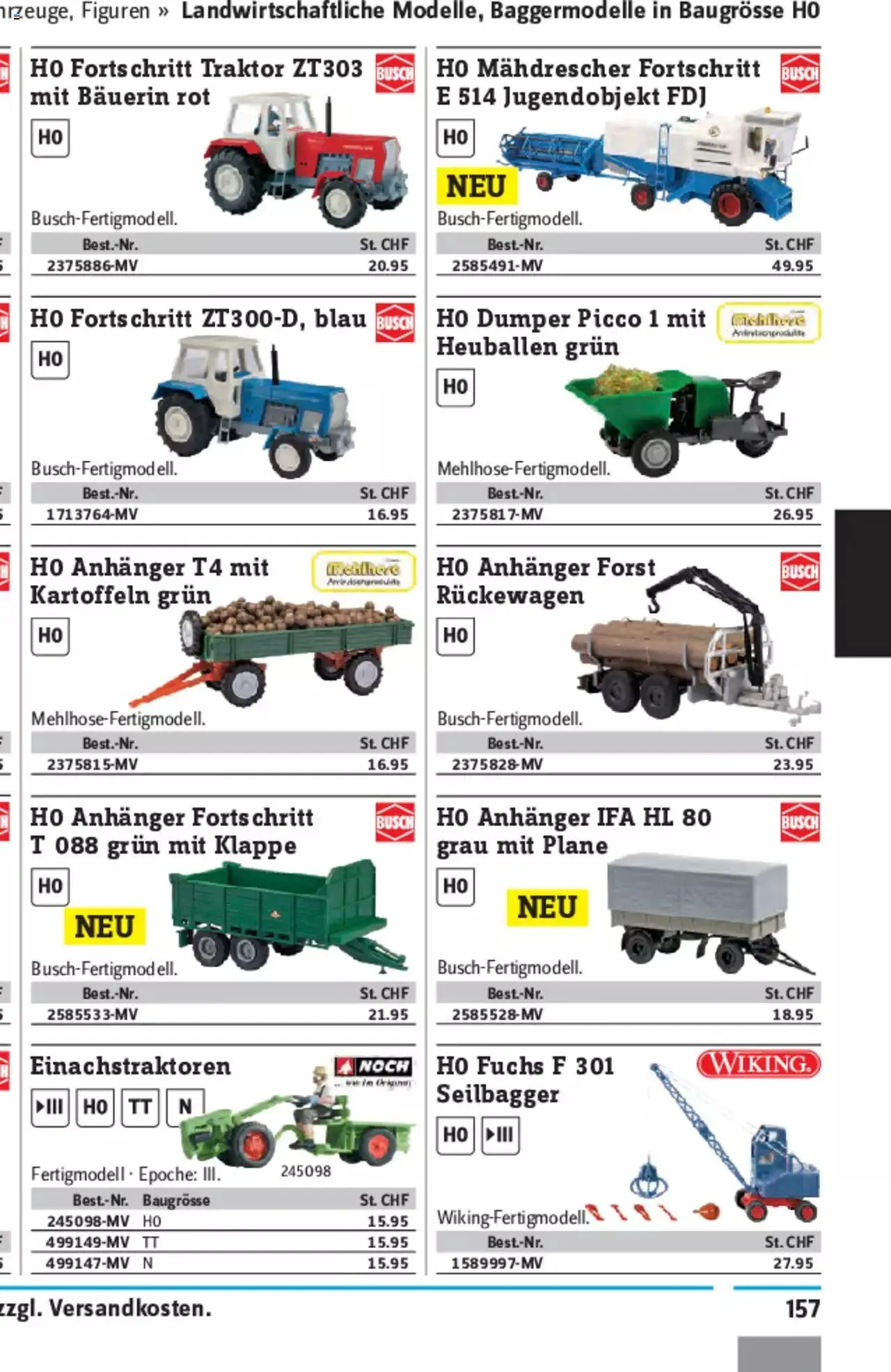 Conrad - Modellbahn Katalog 2022/23 von 5. September bis 31. Dezember 2023 - Prospekt seite  318