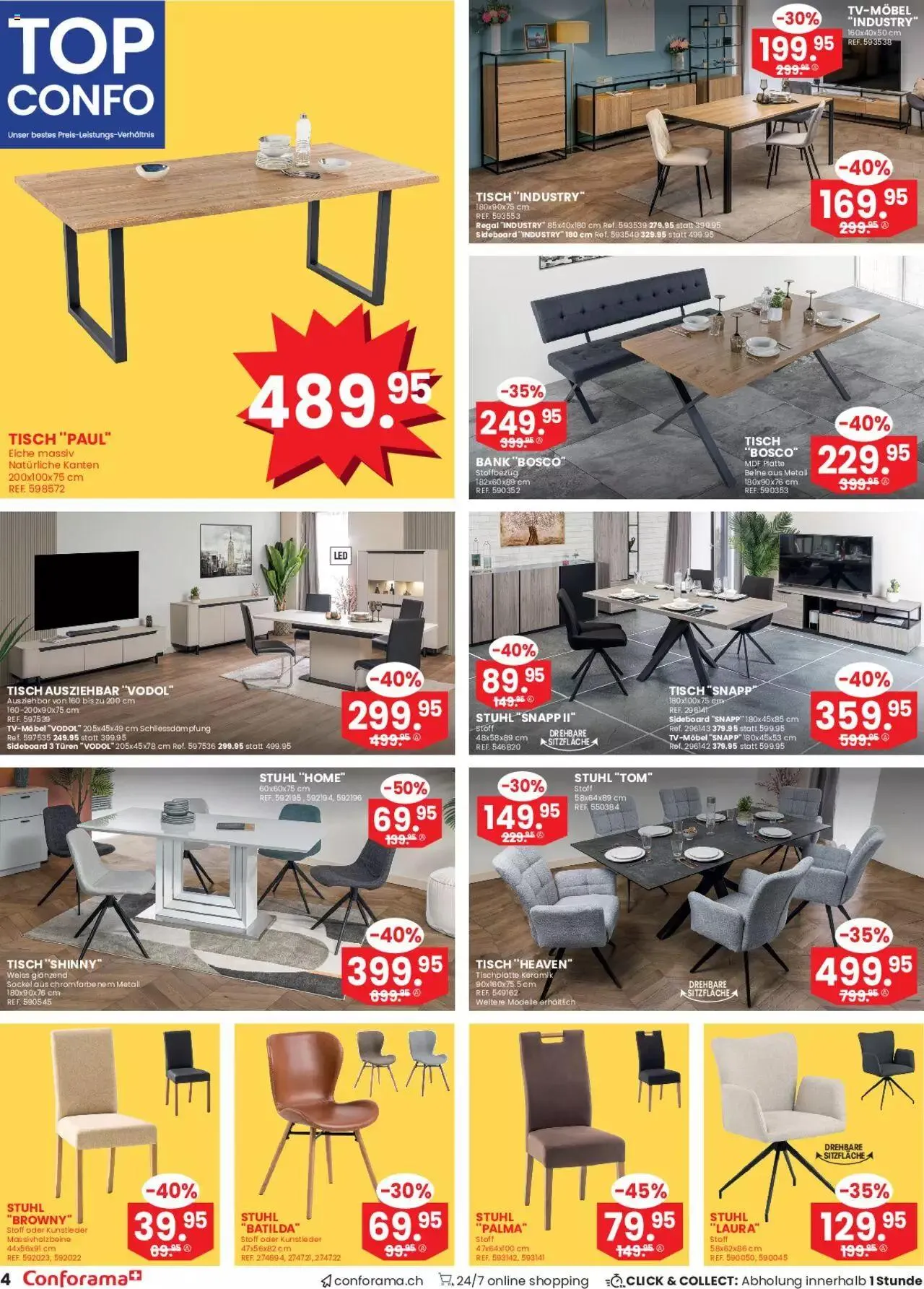 Conforama Aktionen von 7. Mai bis 20. Mai 2024 - Prospekt seite  4