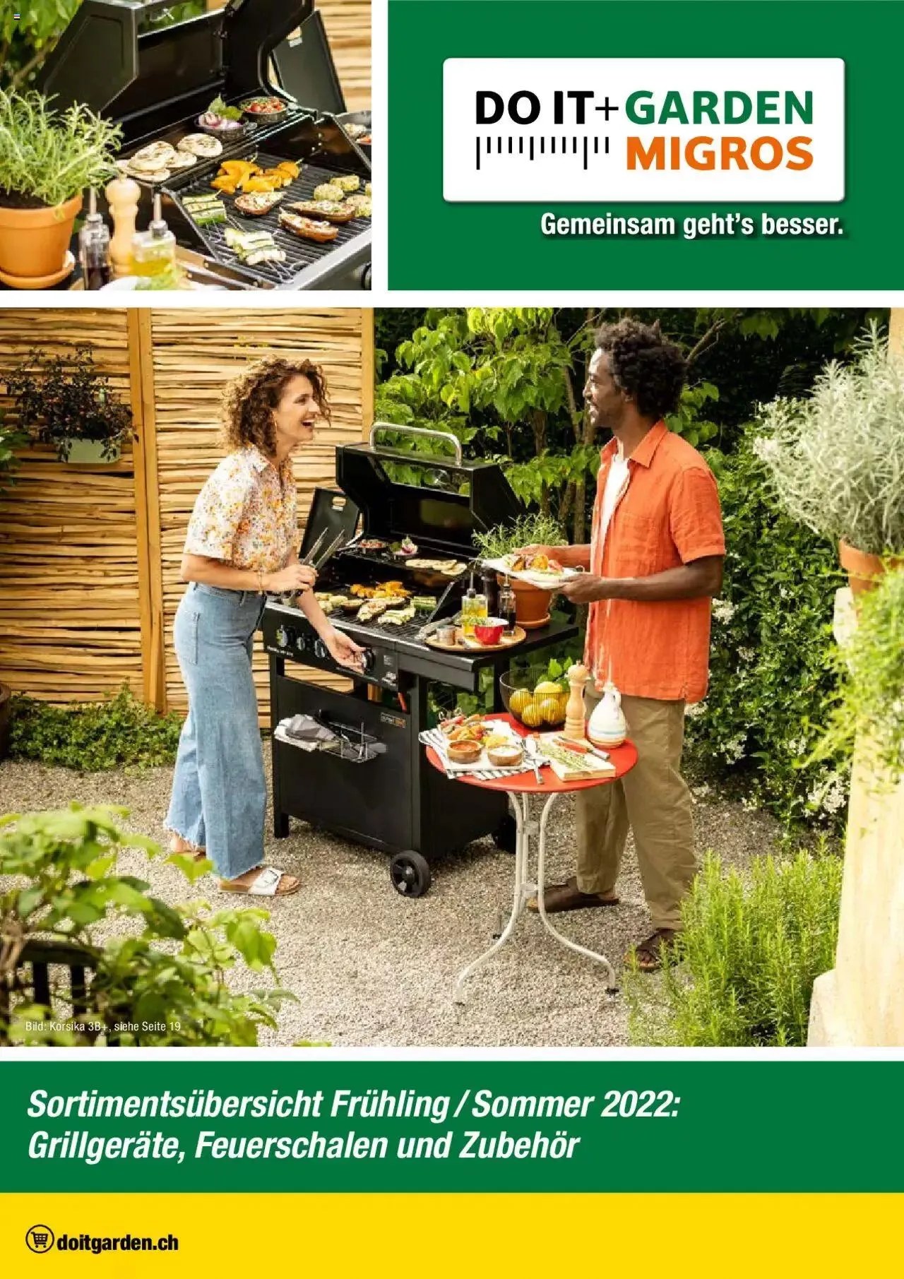 DO IT+GARDEN MIGROS - Grill von 22. März bis 31. Dezember 2023 - Prospekt seite  1