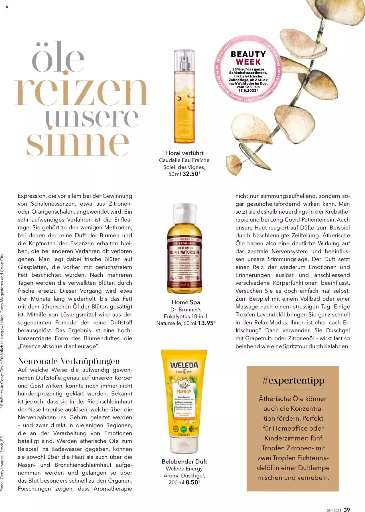 Coop City Aktionen von 12. September bis 31. Dezember 2023 - Prospekt seite 39